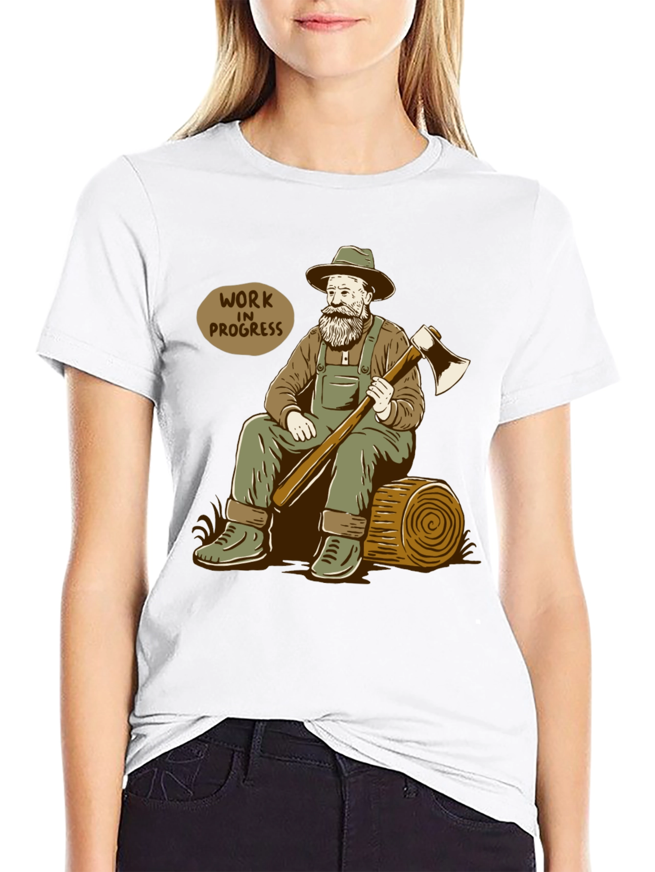 Work in Progress Lumberjack Graphic Tee