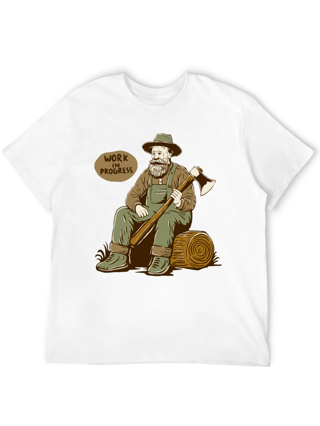 Work in Progress Lumberjack Graphic Tee