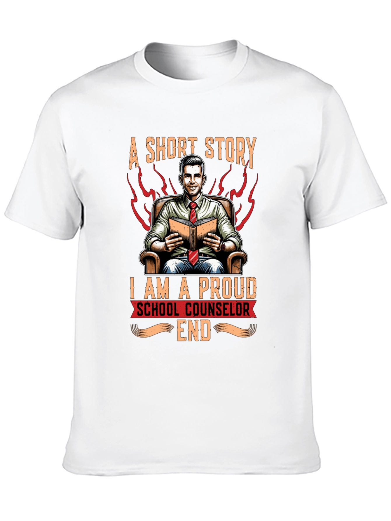 Proud School Counselor Graphic T-Shirt