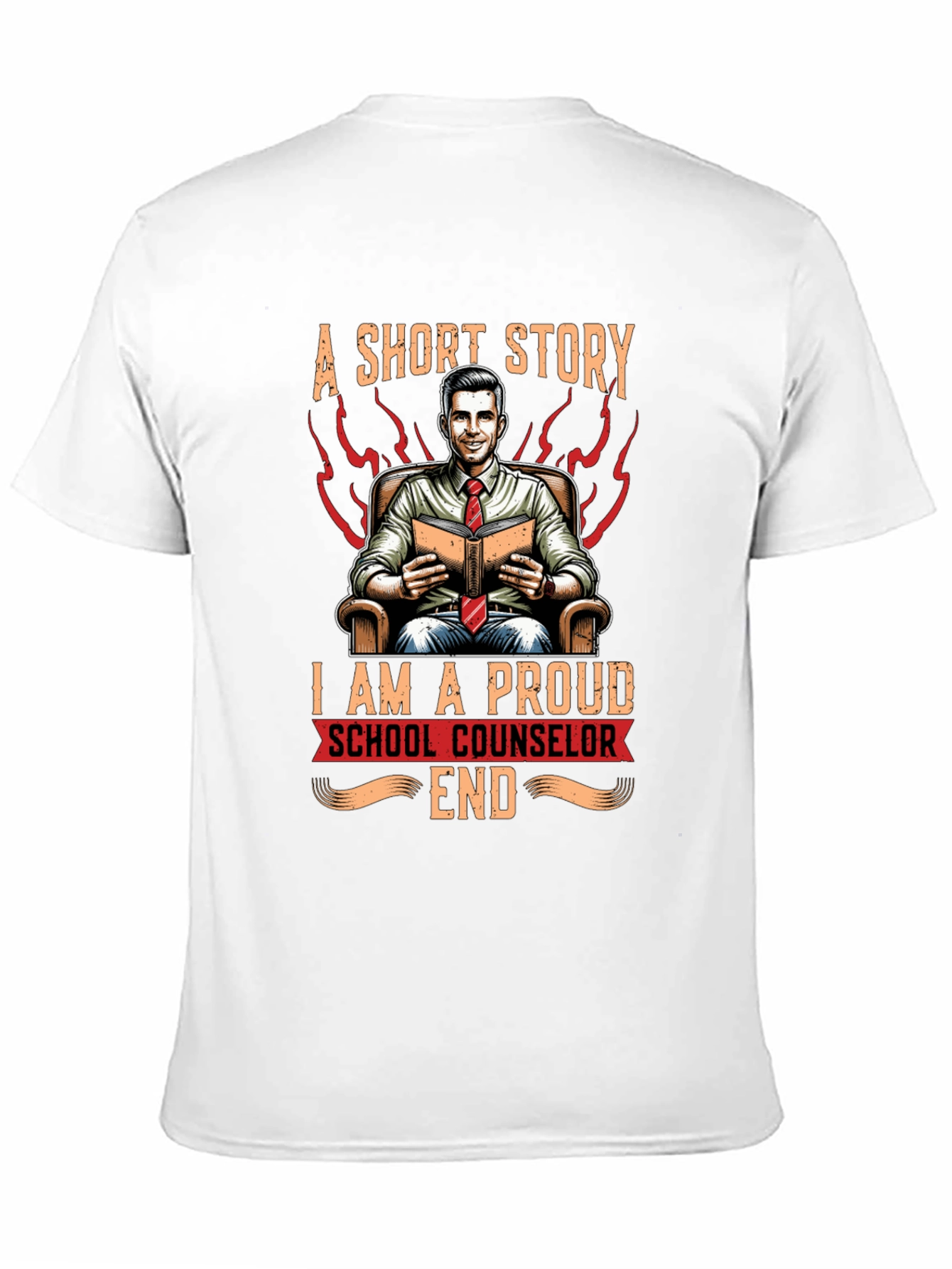 Proud School Counselor Graphic T-Shirt