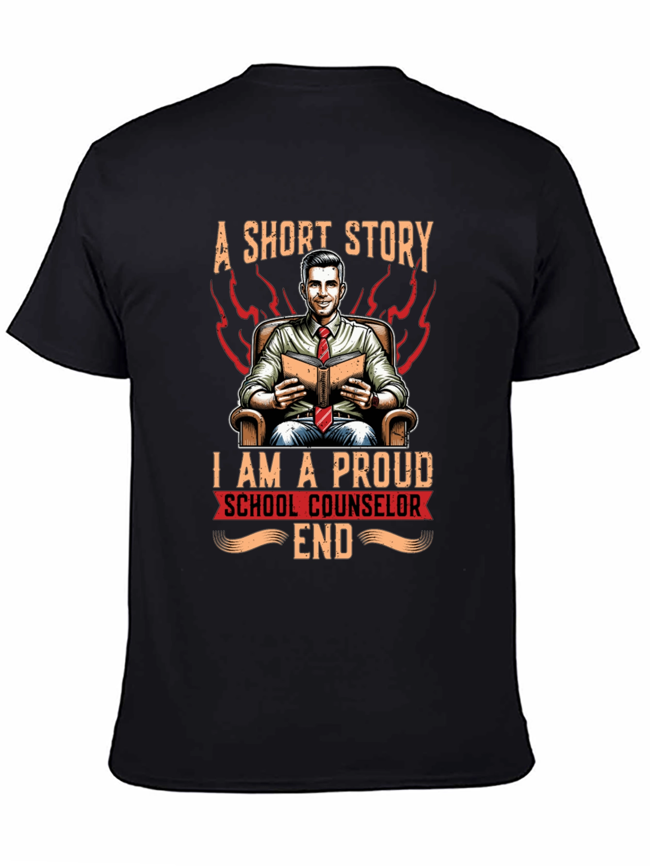 Proud School Counselor Graphic T-Shirt