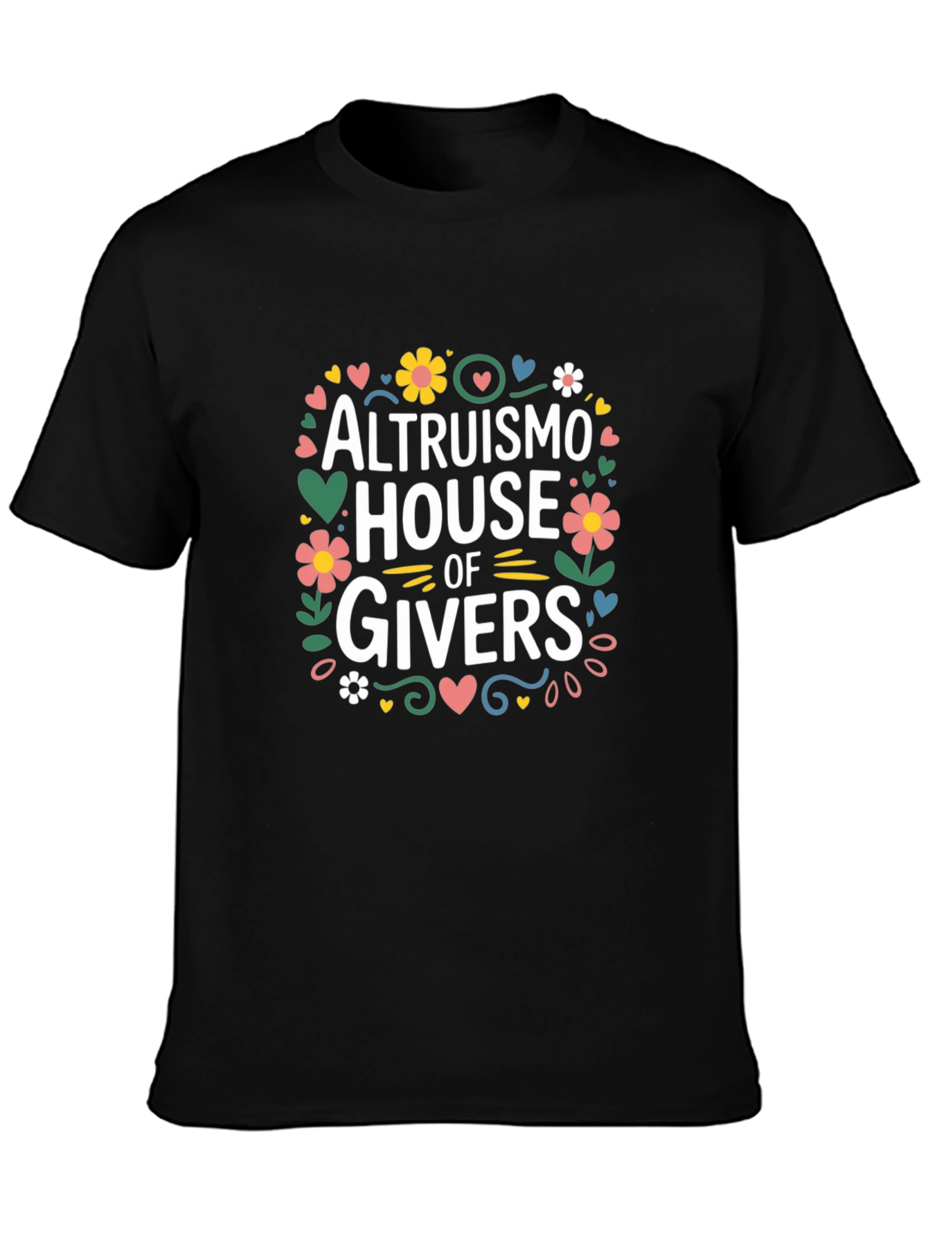 Altruismo House of Givers Black T-Shirt