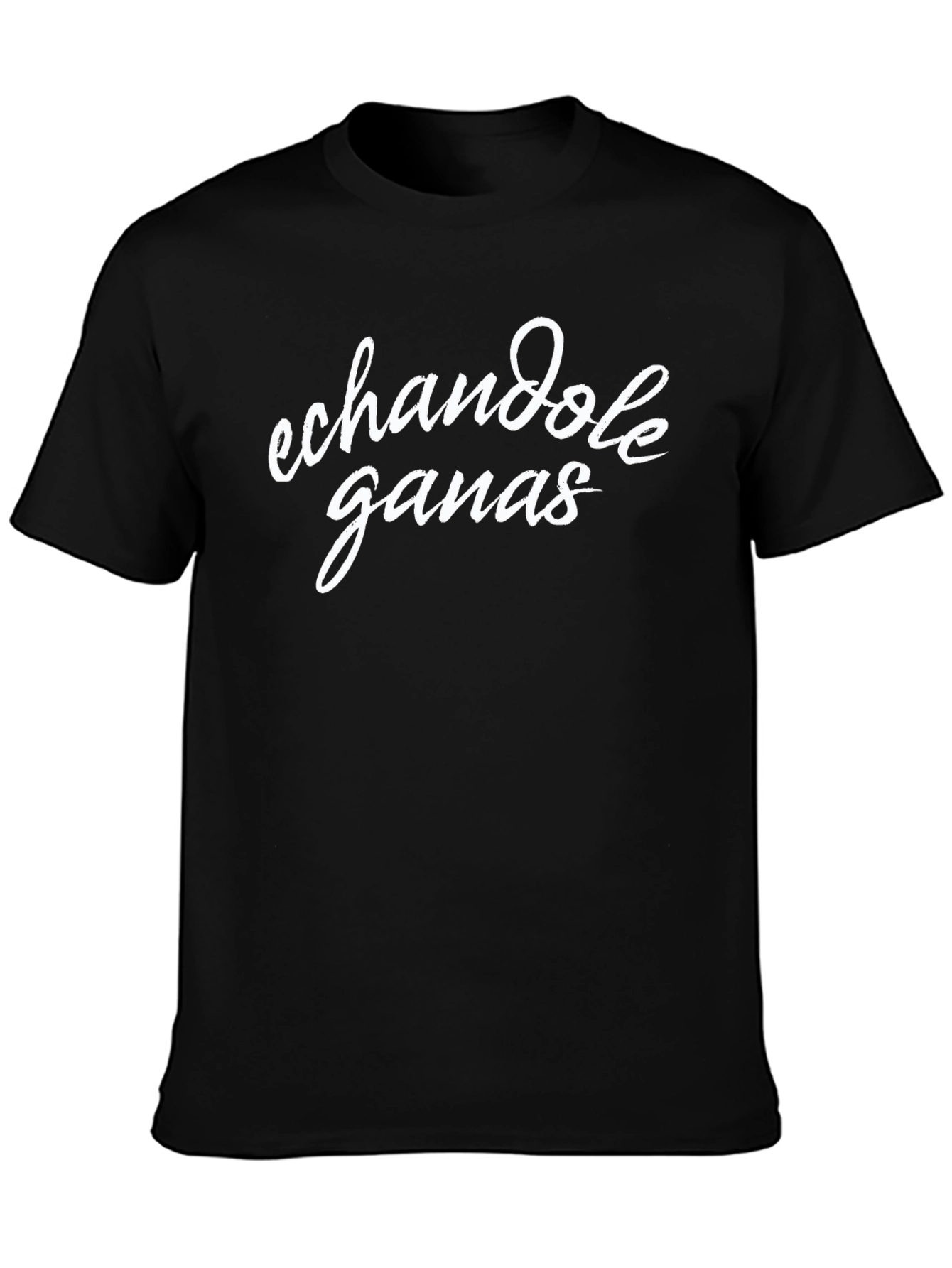 Echandole Ganas Black T-Shirt