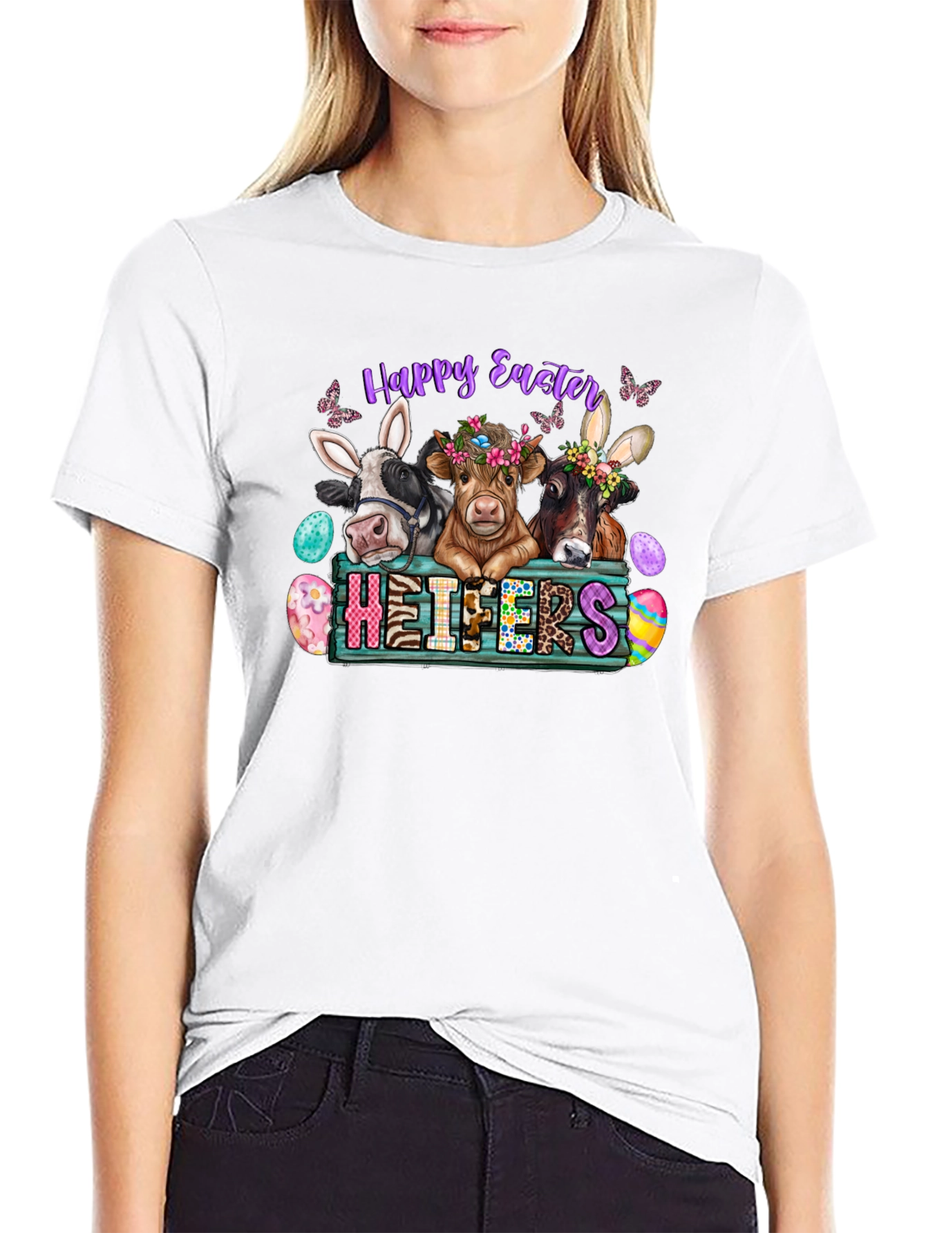 Happy Easter Heifers T-Shirt