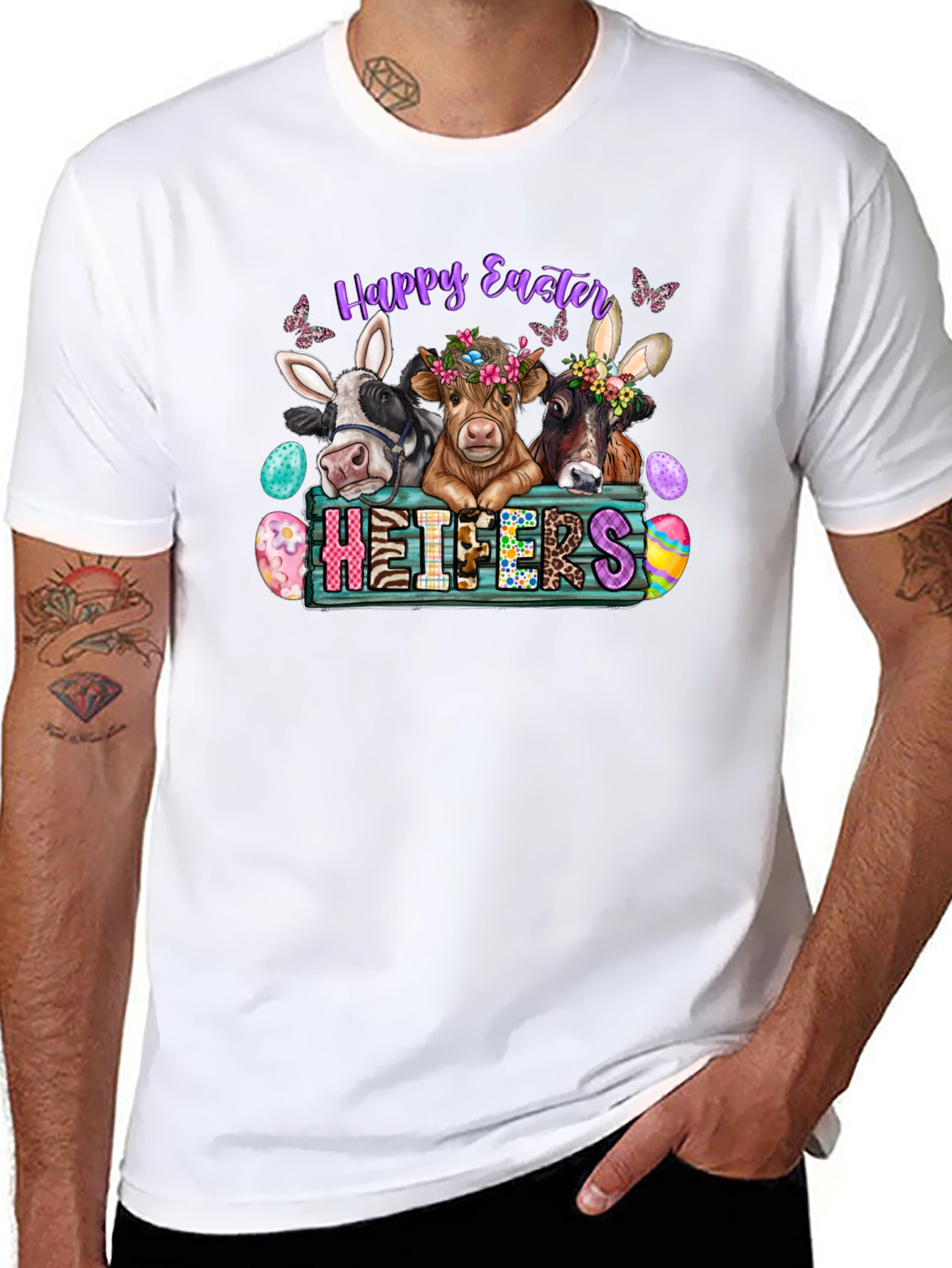 Happy Easter Heifers T-Shirt