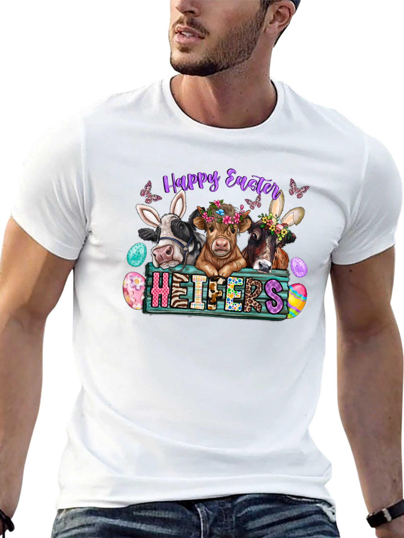 Happy Easter Heifers T-Shirt