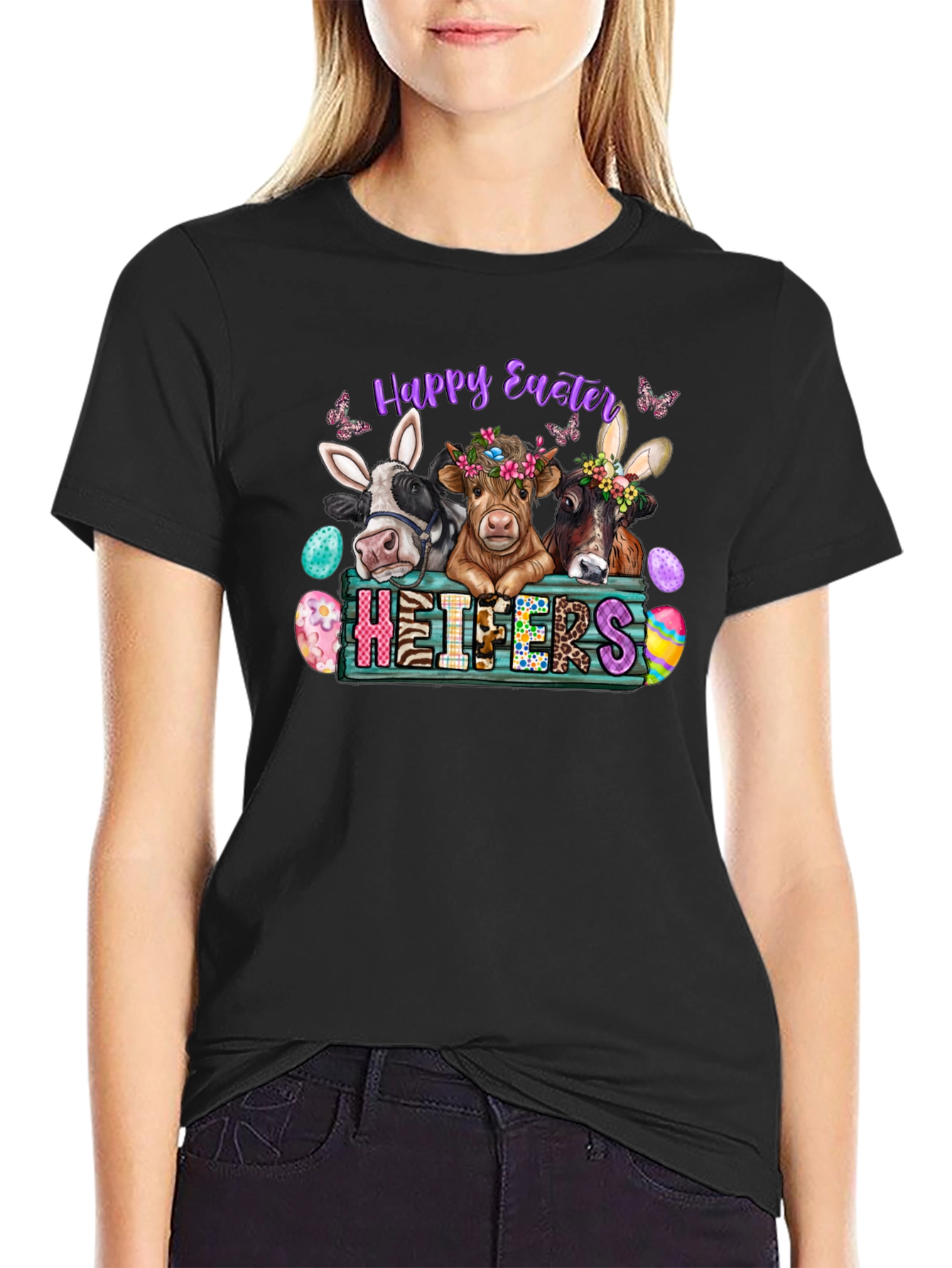 Happy Easter Heifers T-Shirt