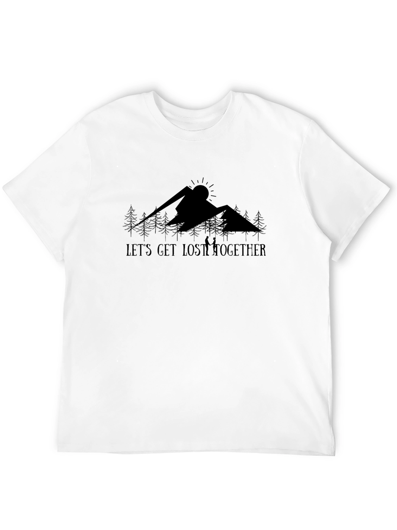 Lets Get Lost Together Graphic Tee