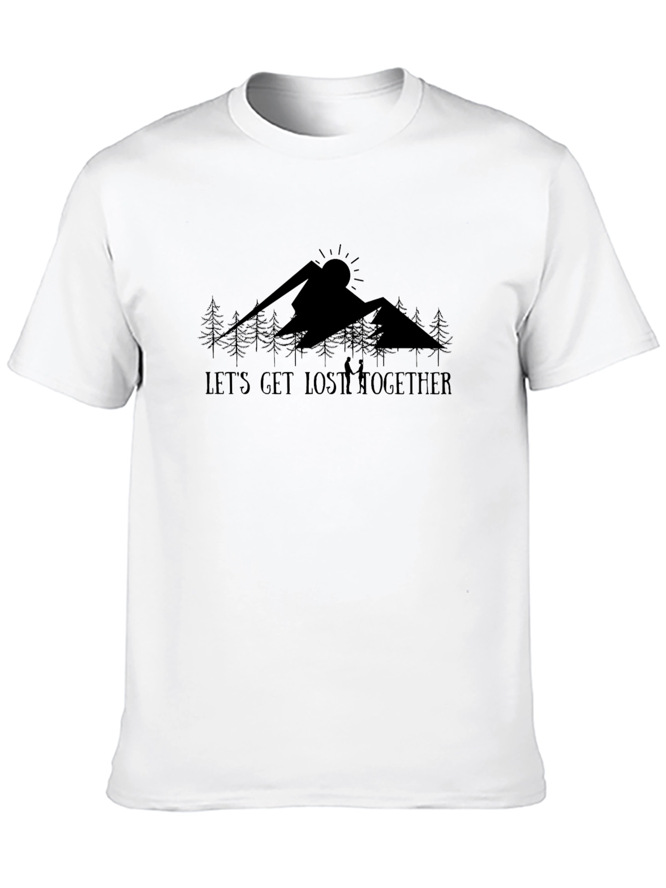 Lets Get Lost Together Graphic Tee