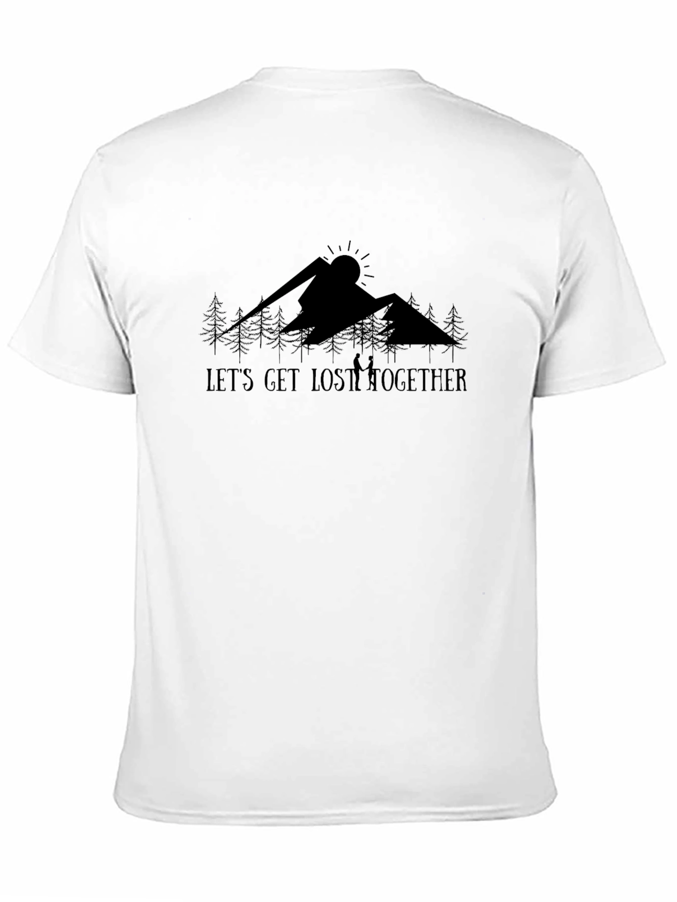 Lets Get Lost Together Graphic Tee