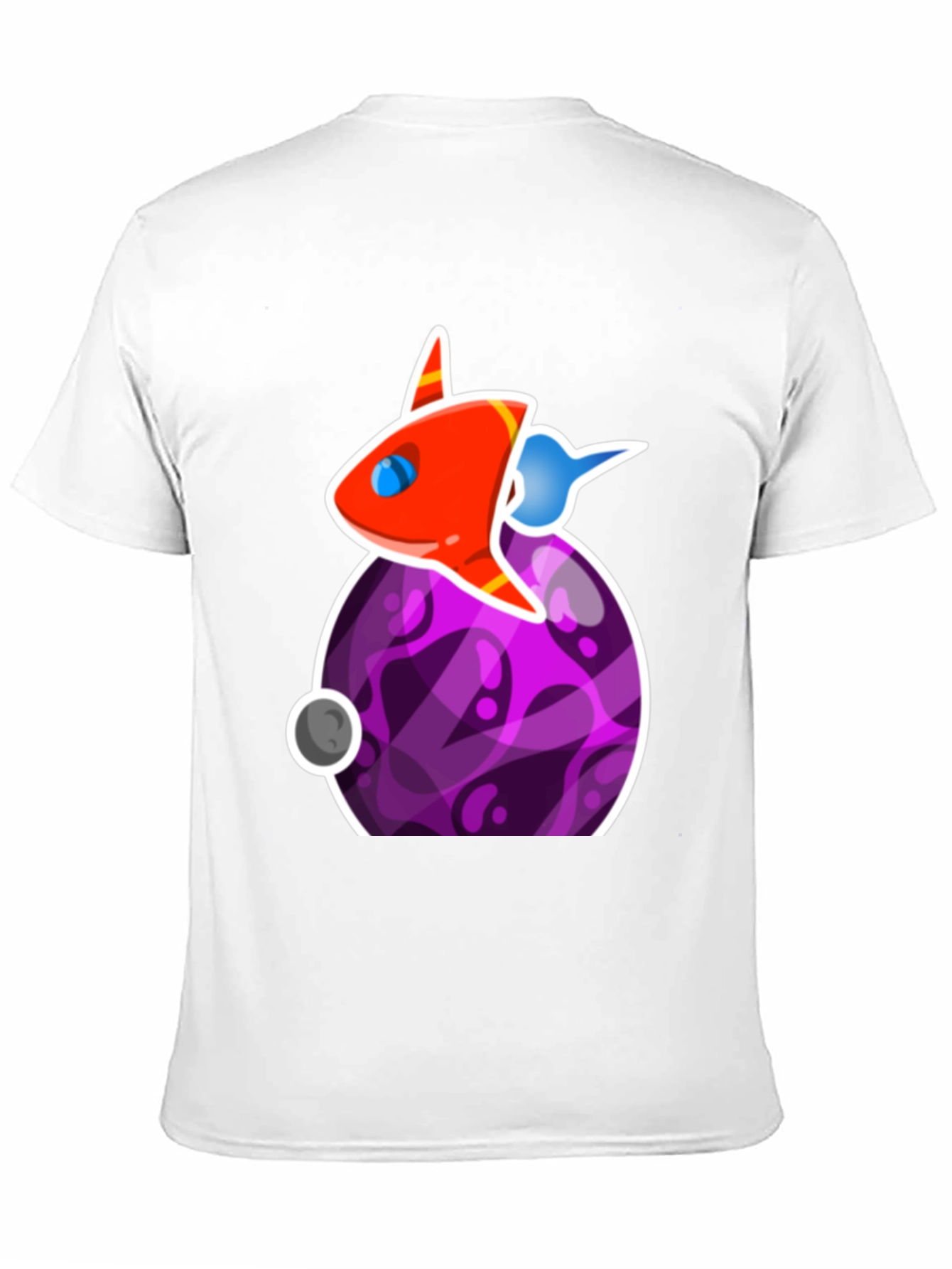 Space Rocket Graphic T-Shirt - Casual Cool