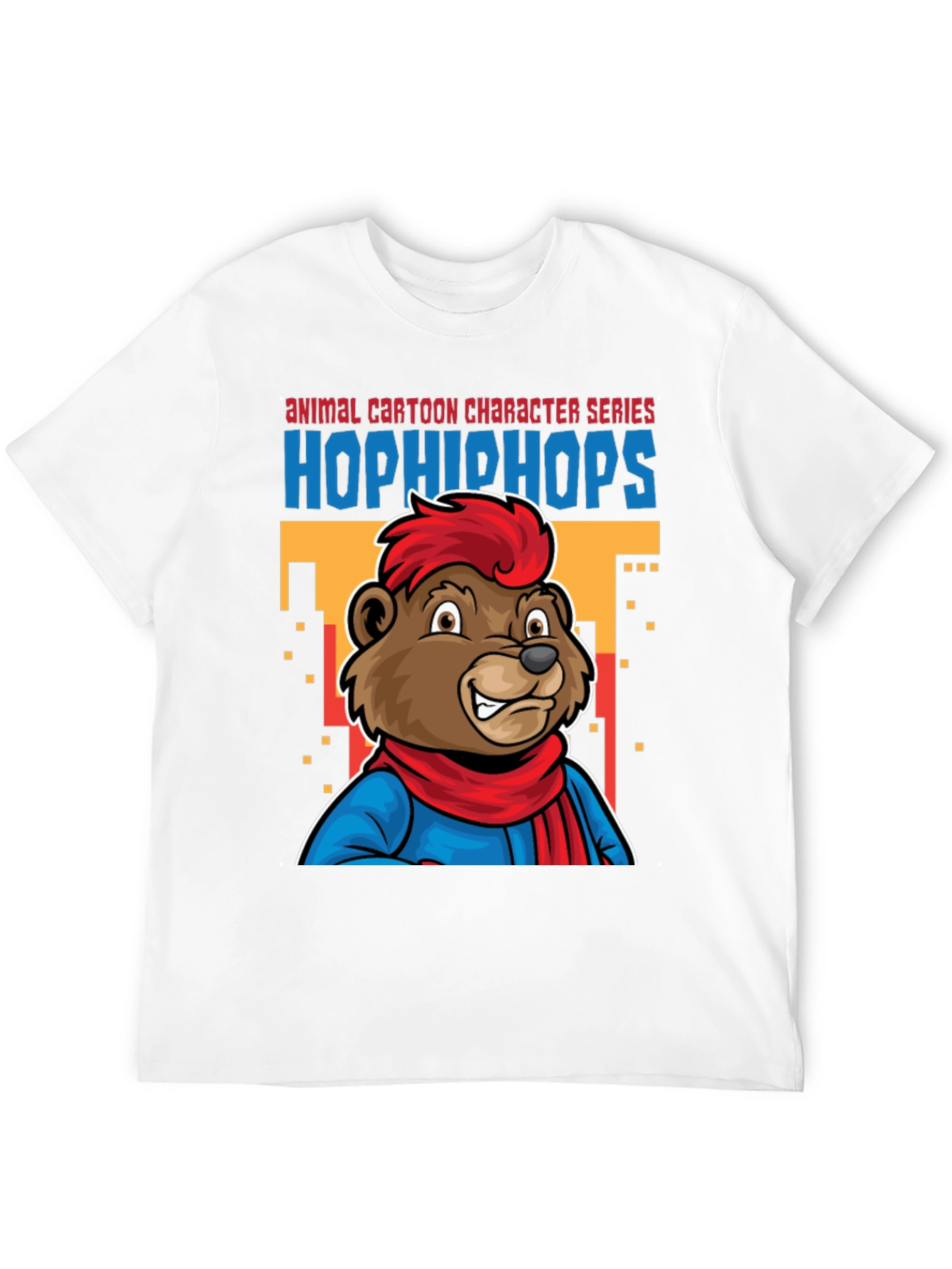 Animal Cartoon Character Series T-Shirt