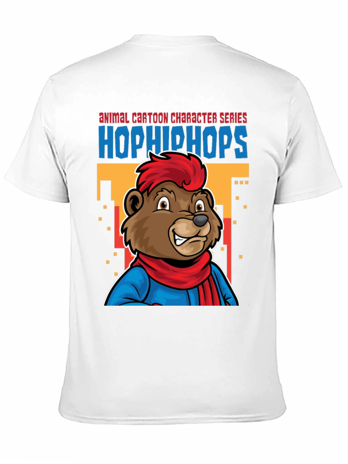 Animal Cartoon Character Series T-Shirt