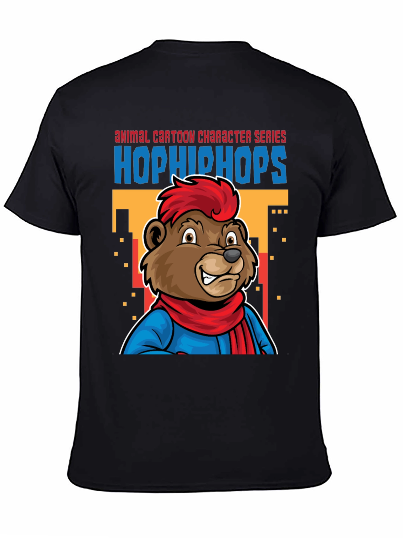 Animal Cartoon Character Series T-Shirt