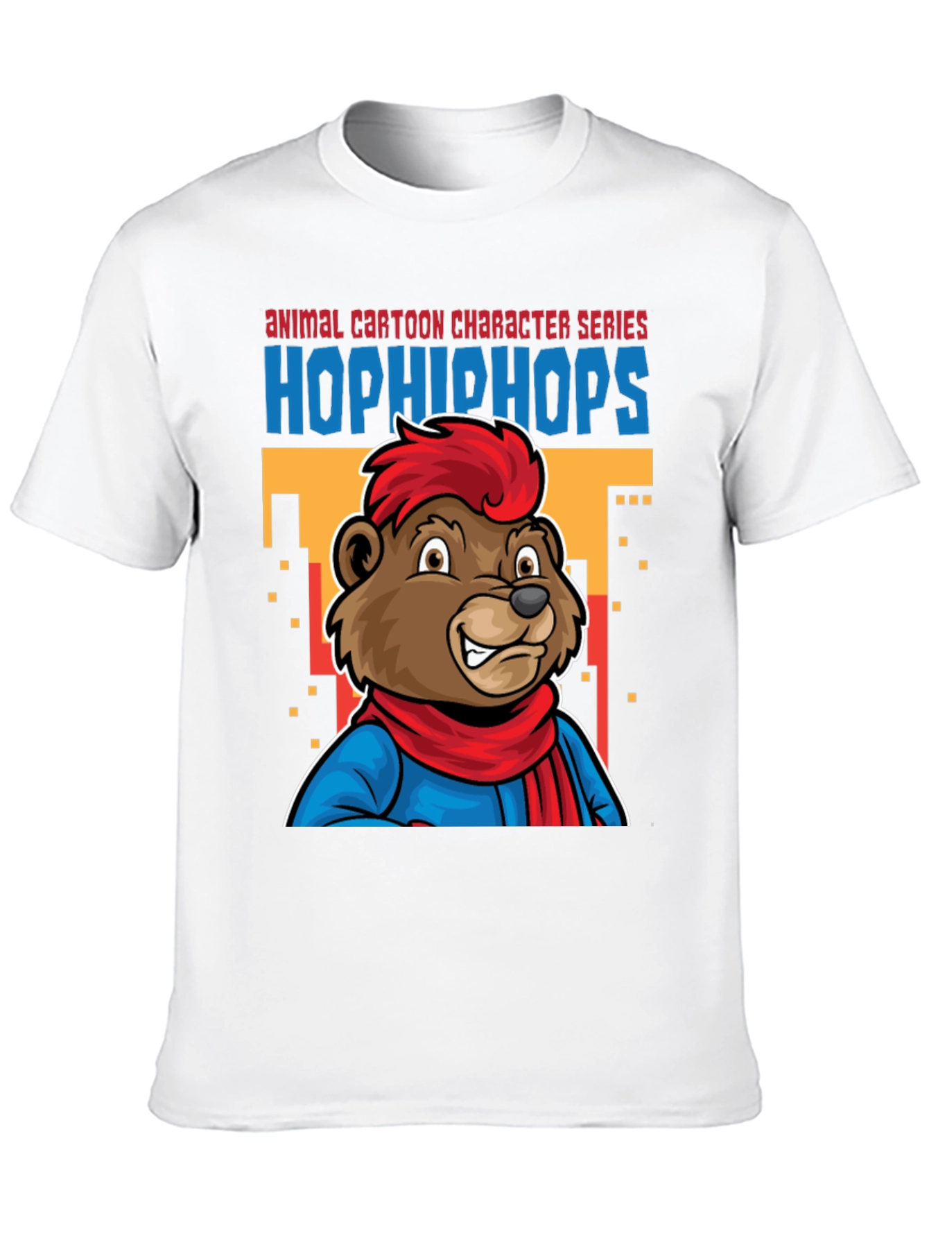 Animal Cartoon Character Series T-Shirt