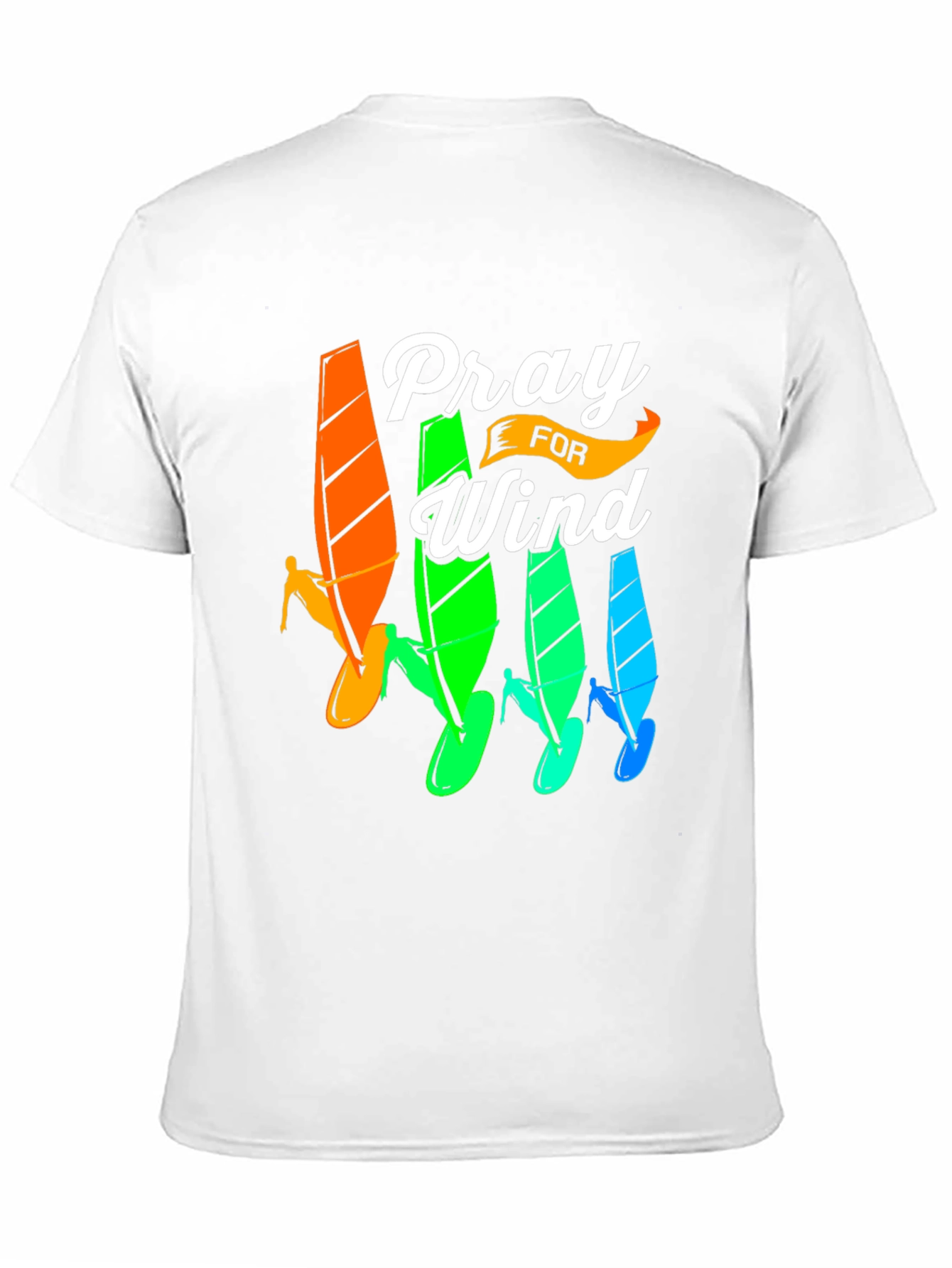 Pray For Wind Surfing T-Shirt
