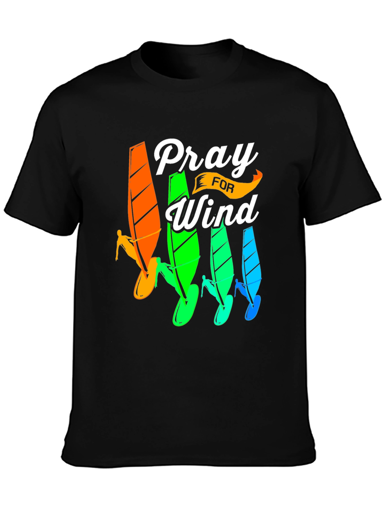 Pray For Wind Surfing T-Shirt