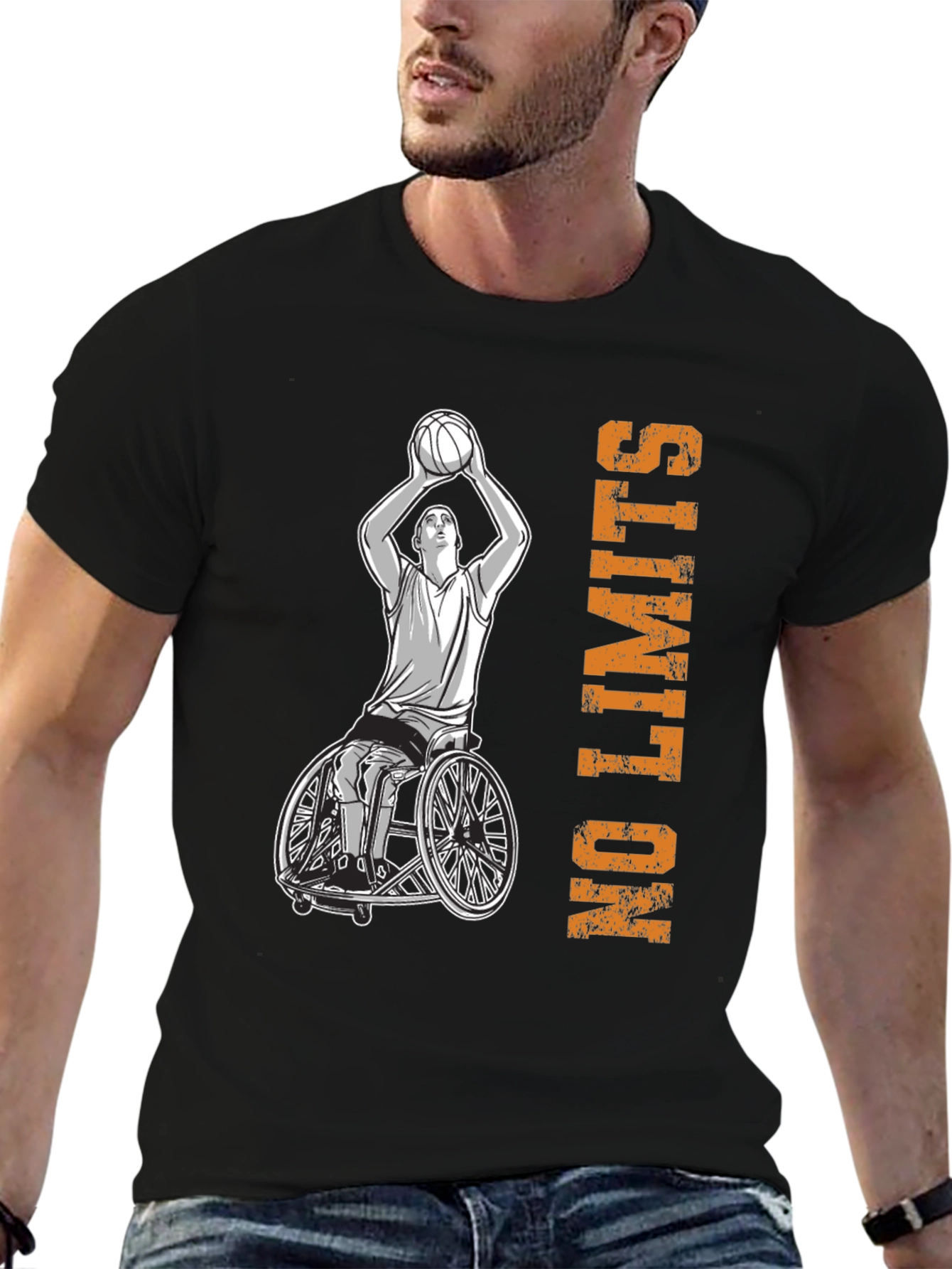 Adaptive Athlete T-Shirt | No Limits