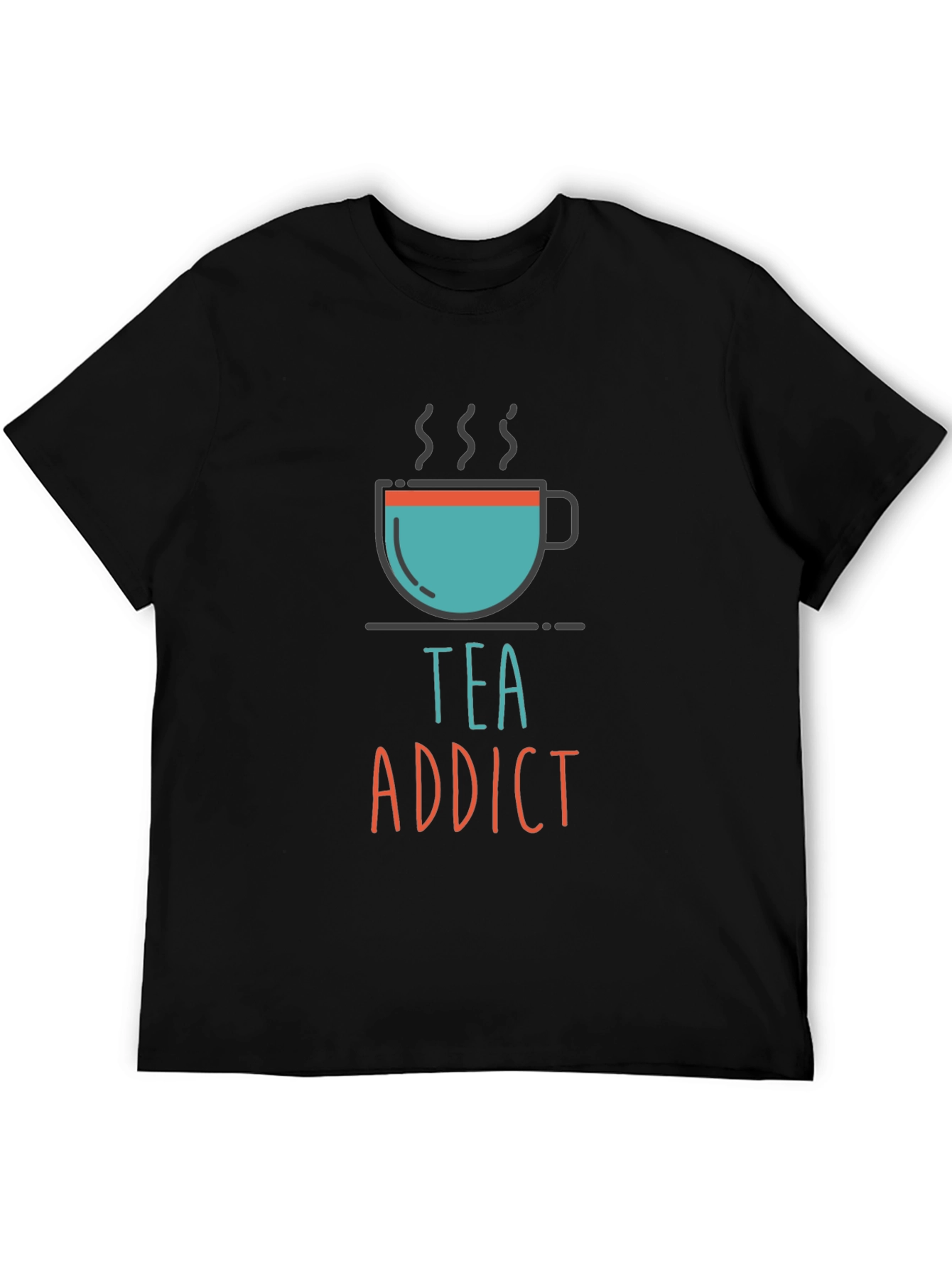 Tea Addict Graphic Tee - Unisex Casual T-Shirt