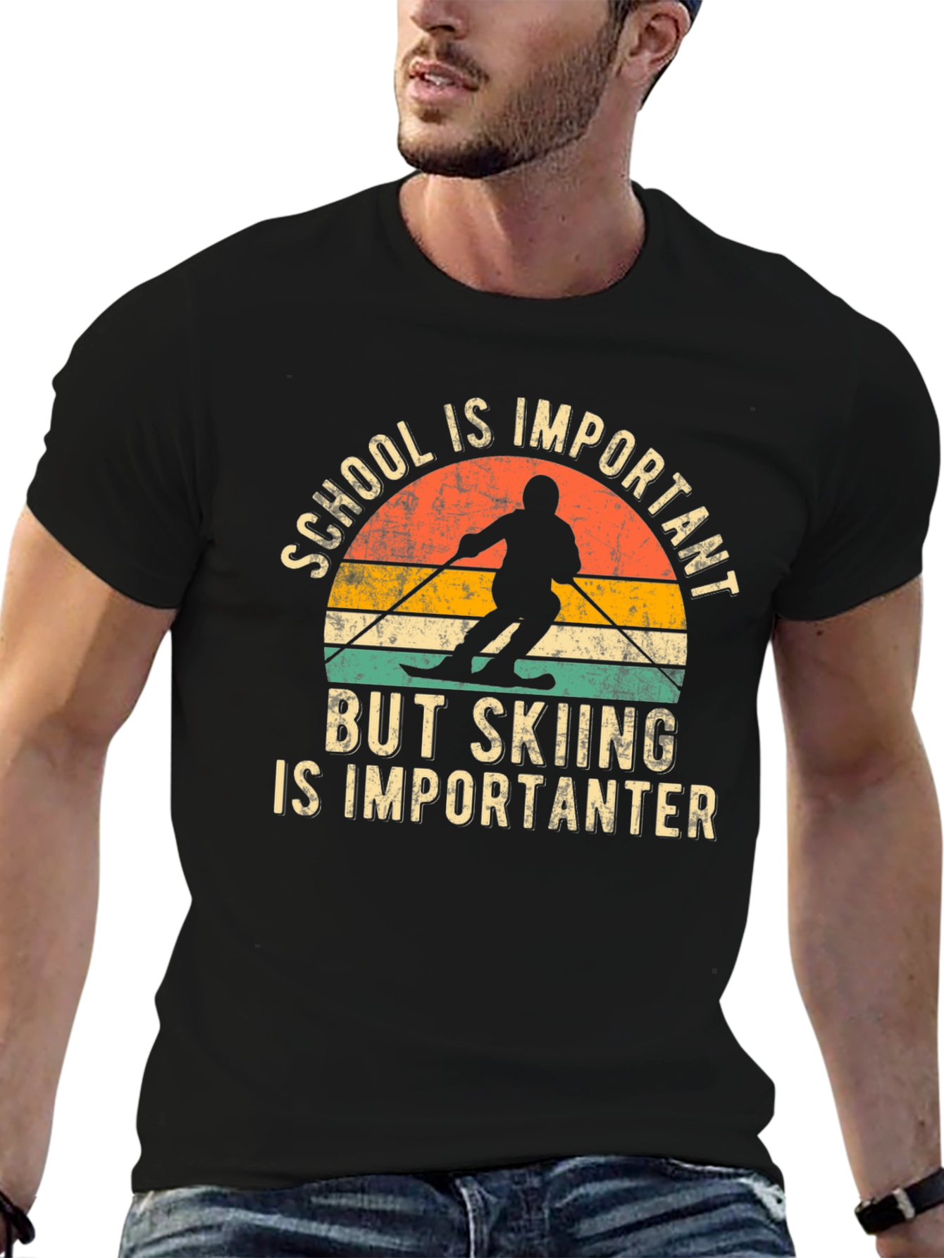 Skiing is Importanter T-Shirt