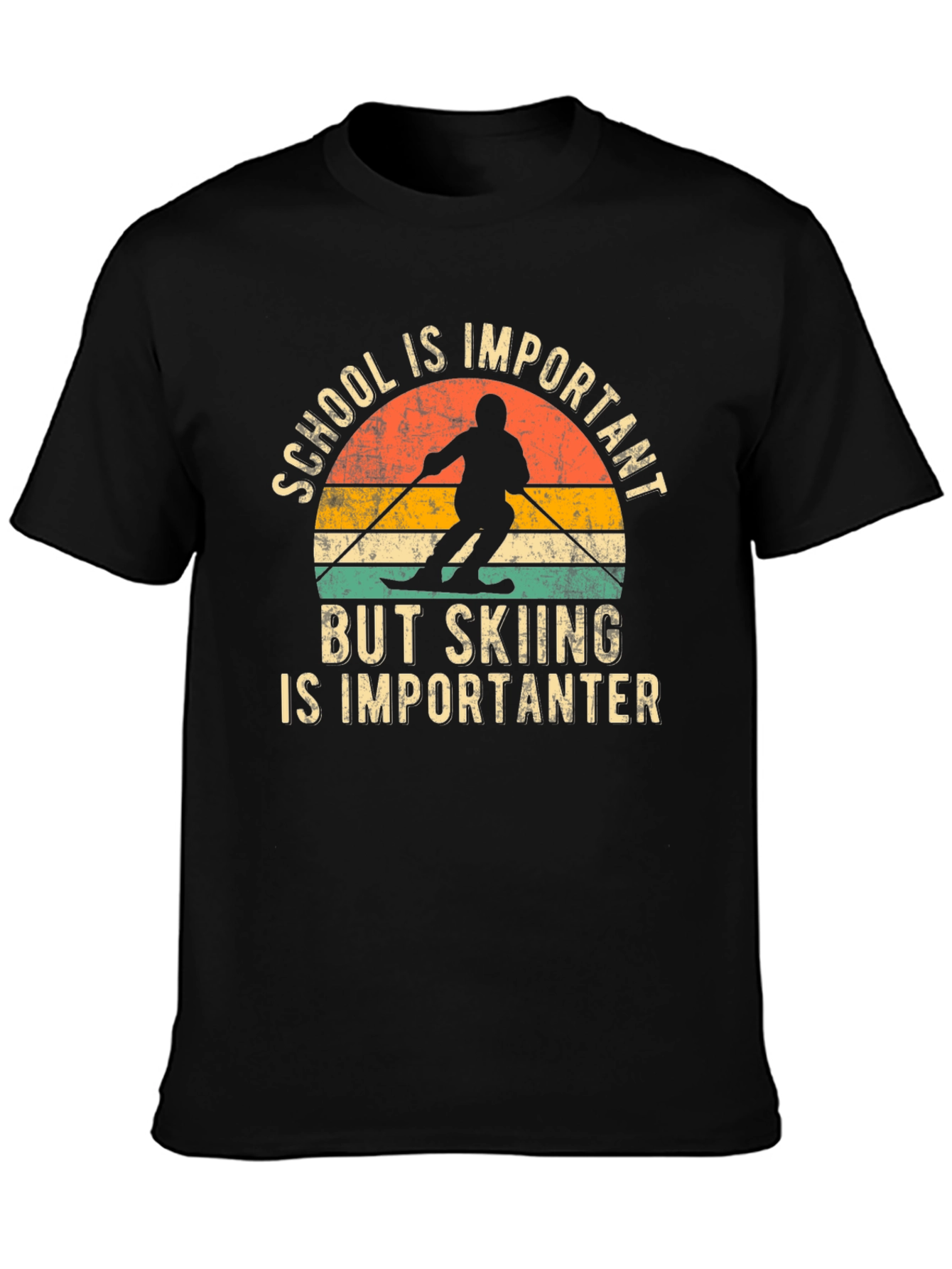 Skiing is Importanter T-Shirt