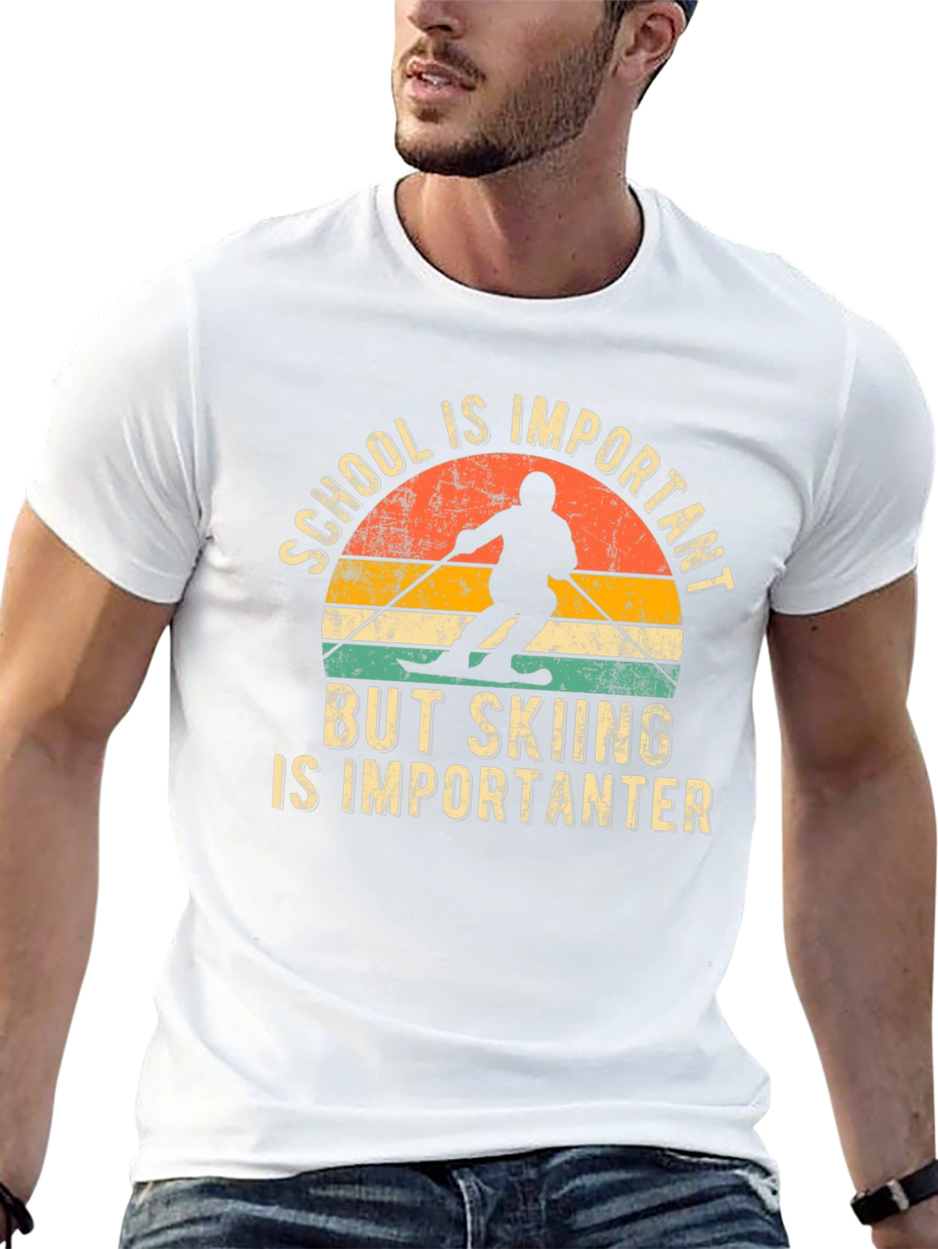 Skiing is Importanter T-Shirt