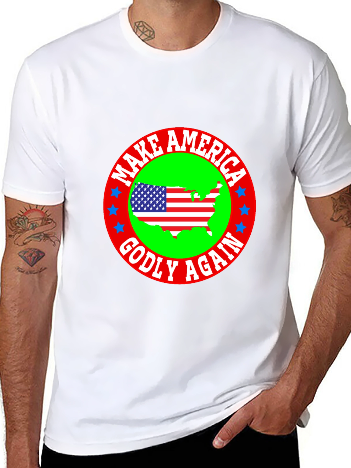 Make America Godly Again Graphic Tee