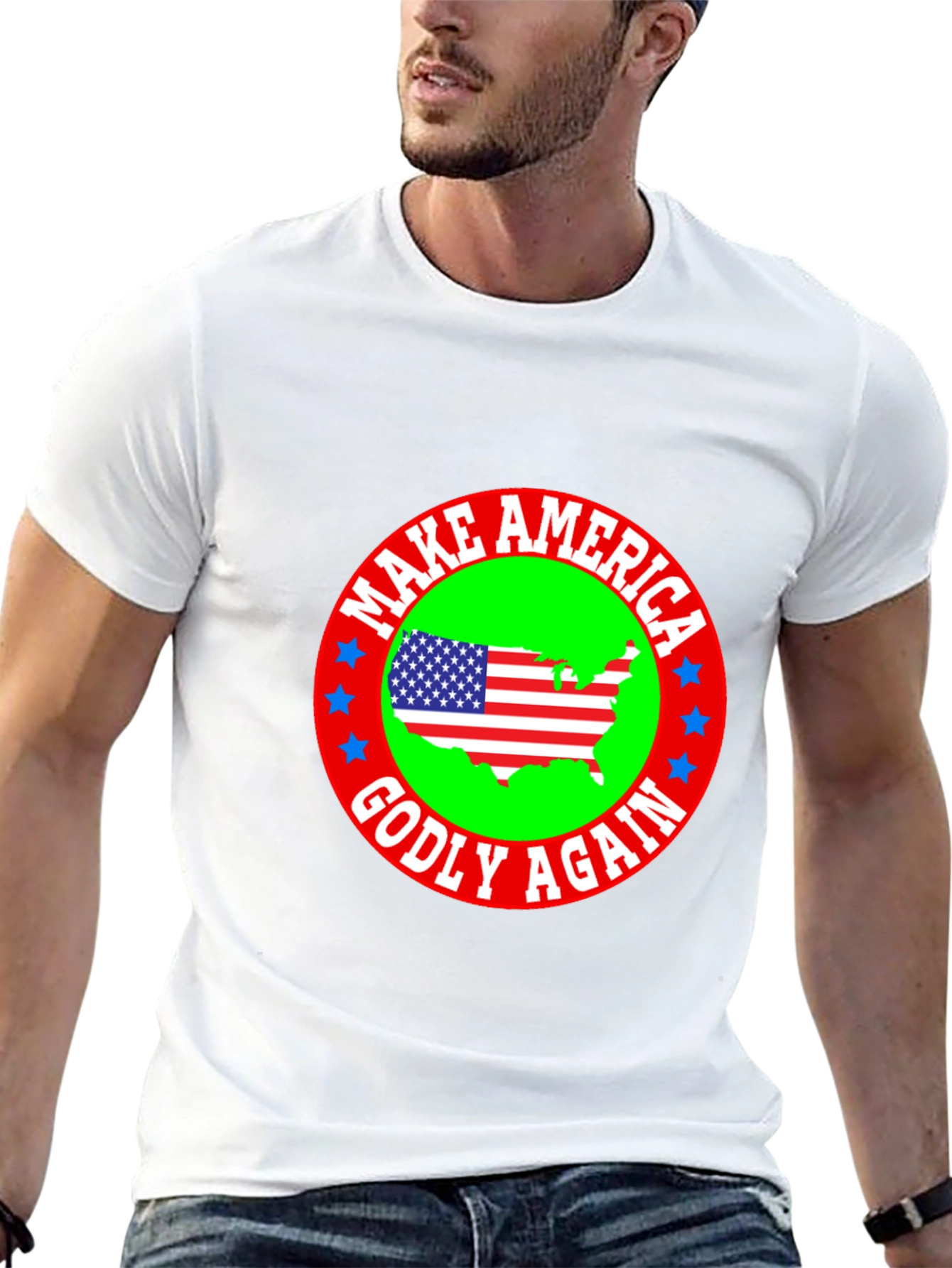 Make America Godly Again Graphic Tee