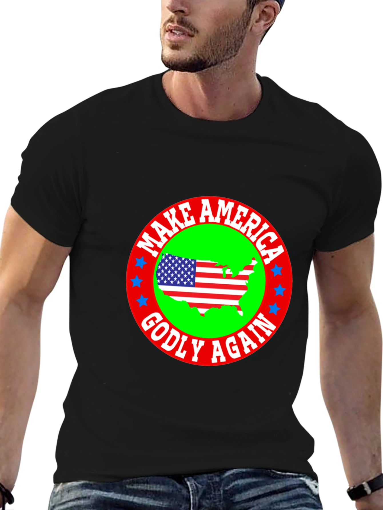 Make America Godly Again Graphic Tee