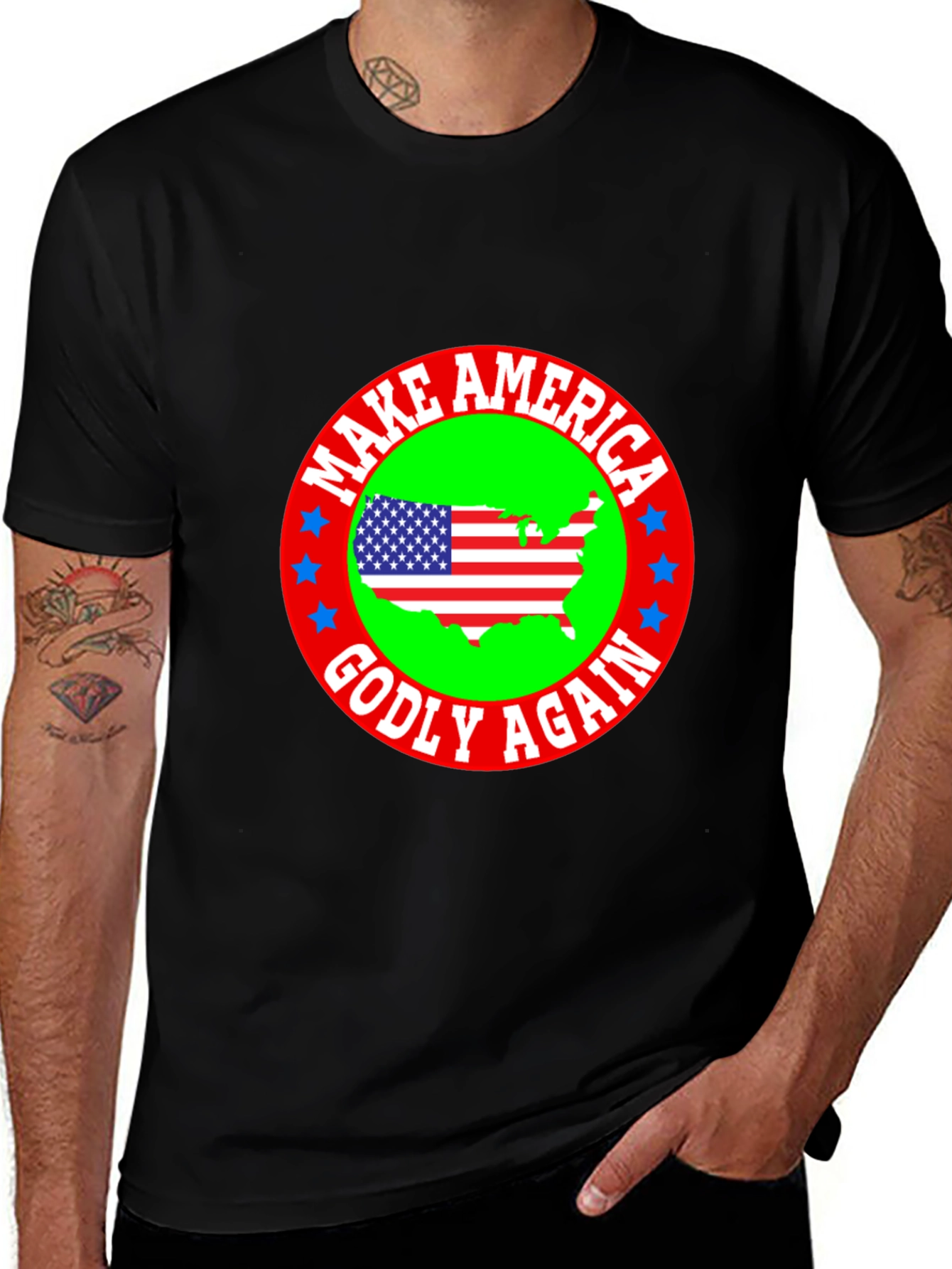 Make America Godly Again Graphic Tee