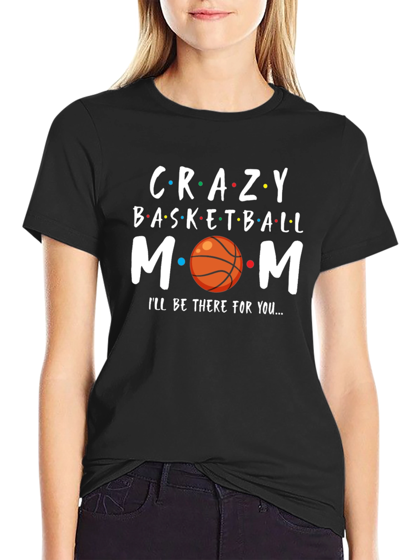 Crazy Basketball Mom T-Shirt