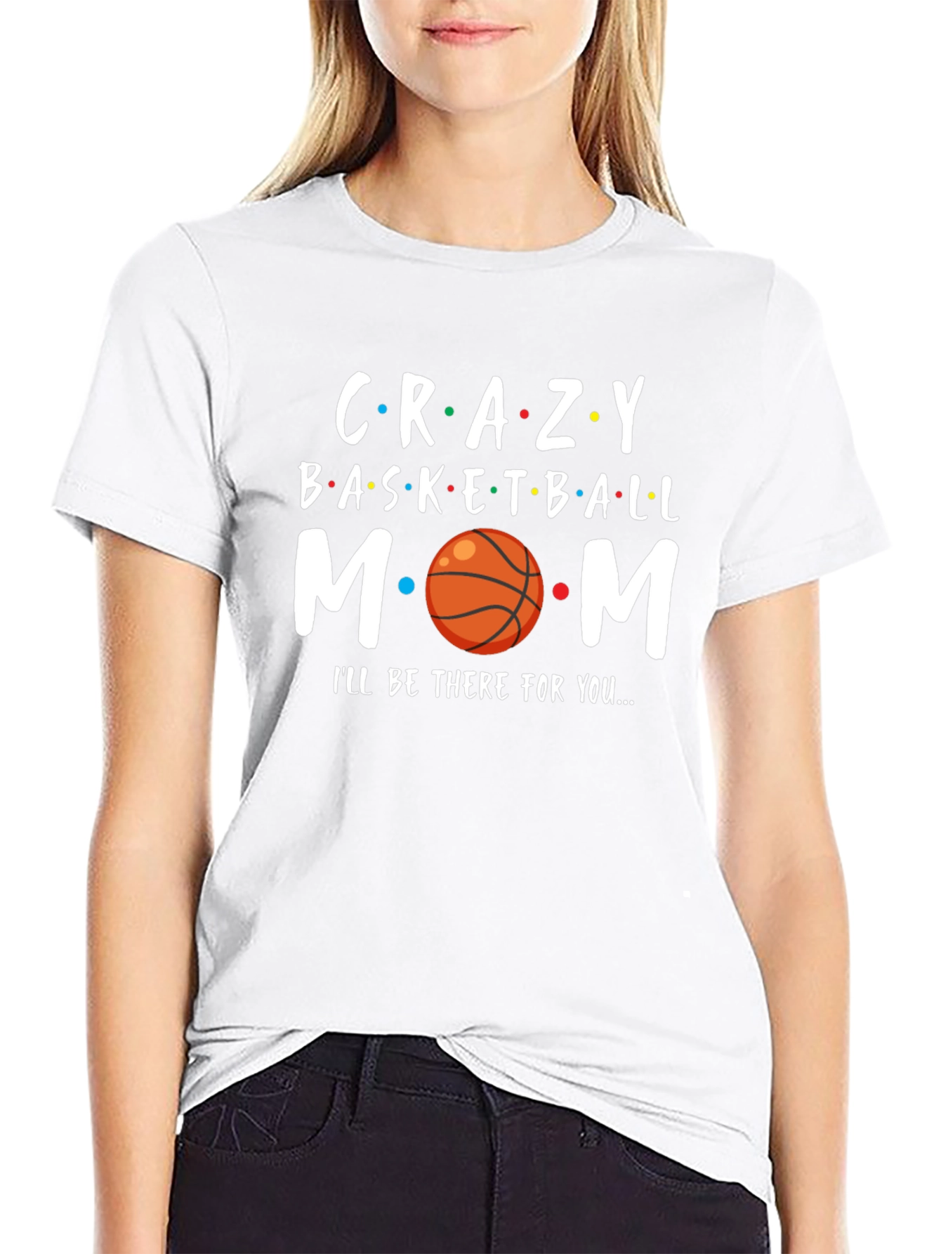 Crazy Basketball Mom T-Shirt