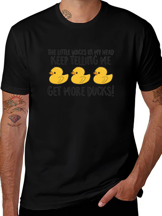Funny Rubber Duck T-Shirt - Get More Ducks!