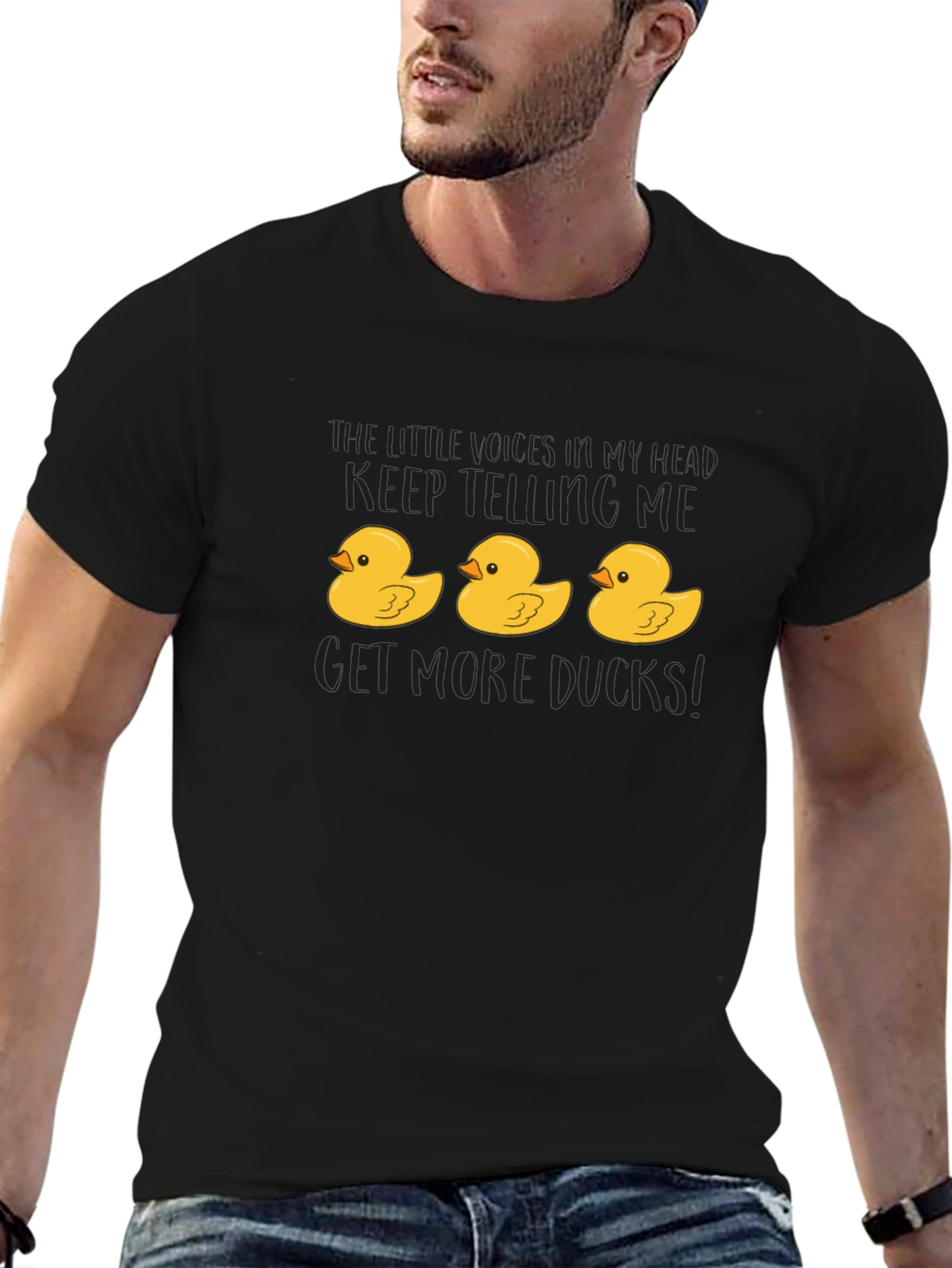 Funny Rubber Duck T-Shirt - Get More Ducks!