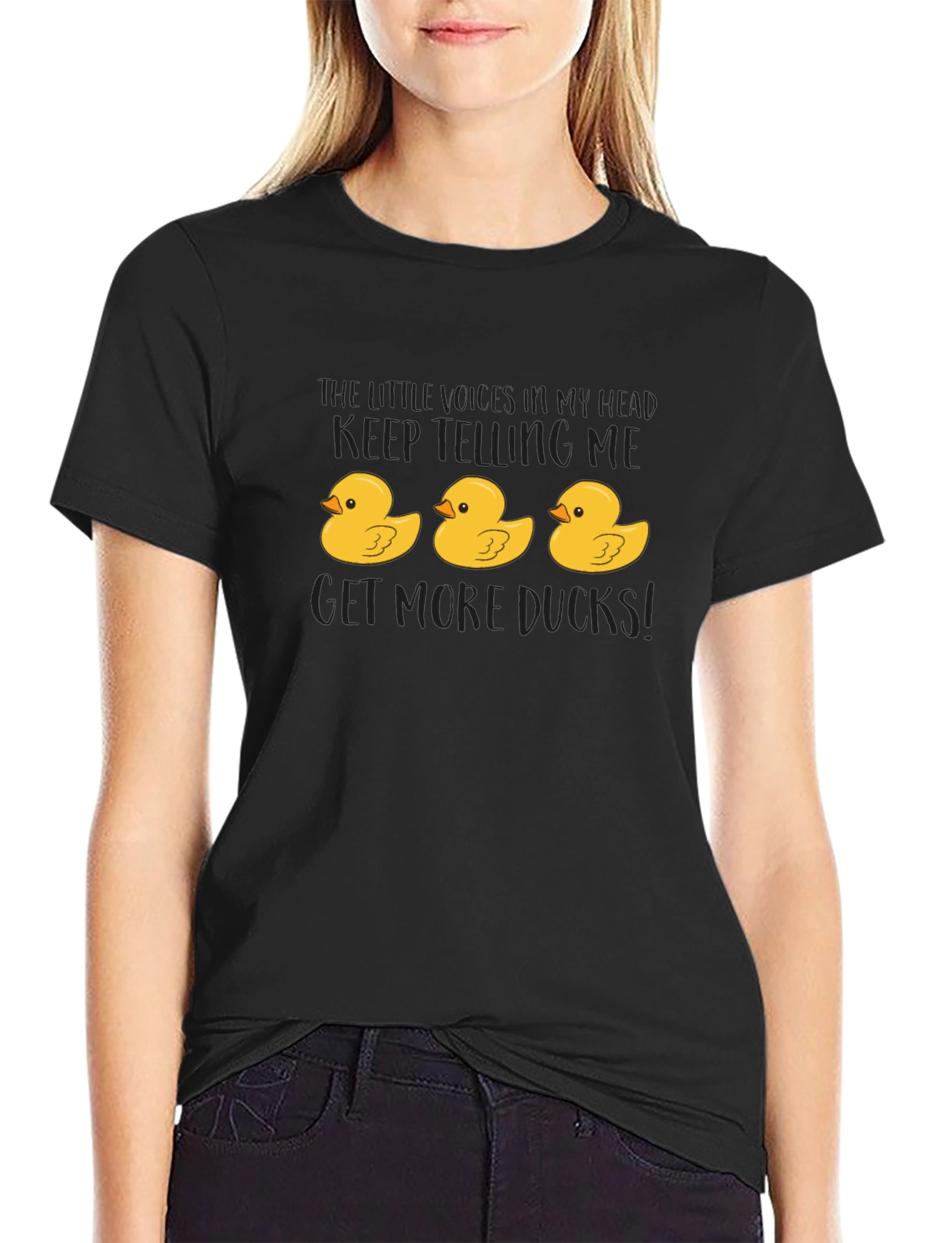 Funny Rubber Duck T-Shirt - Get More Ducks!