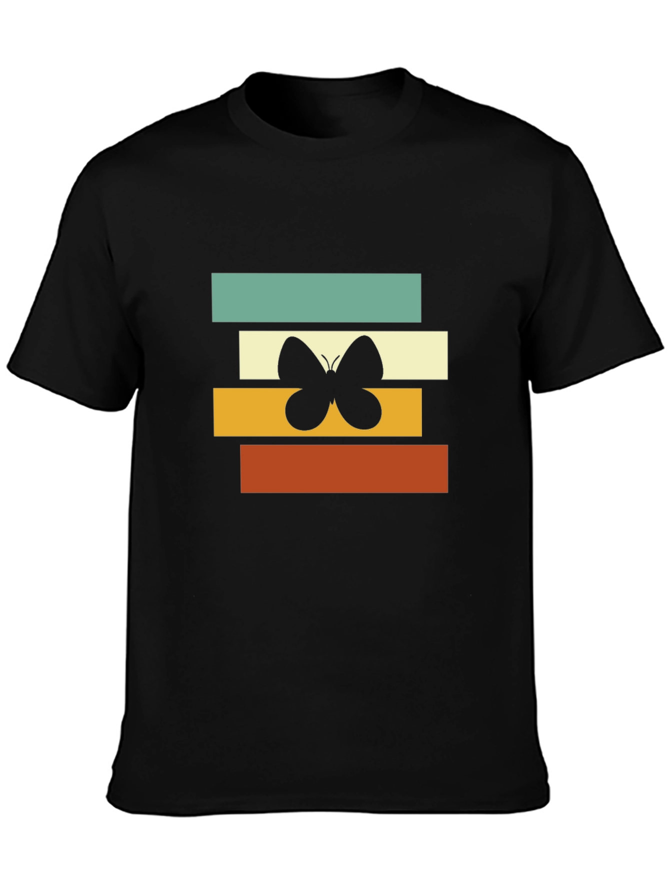 Retro Butterfly Graphic Tee