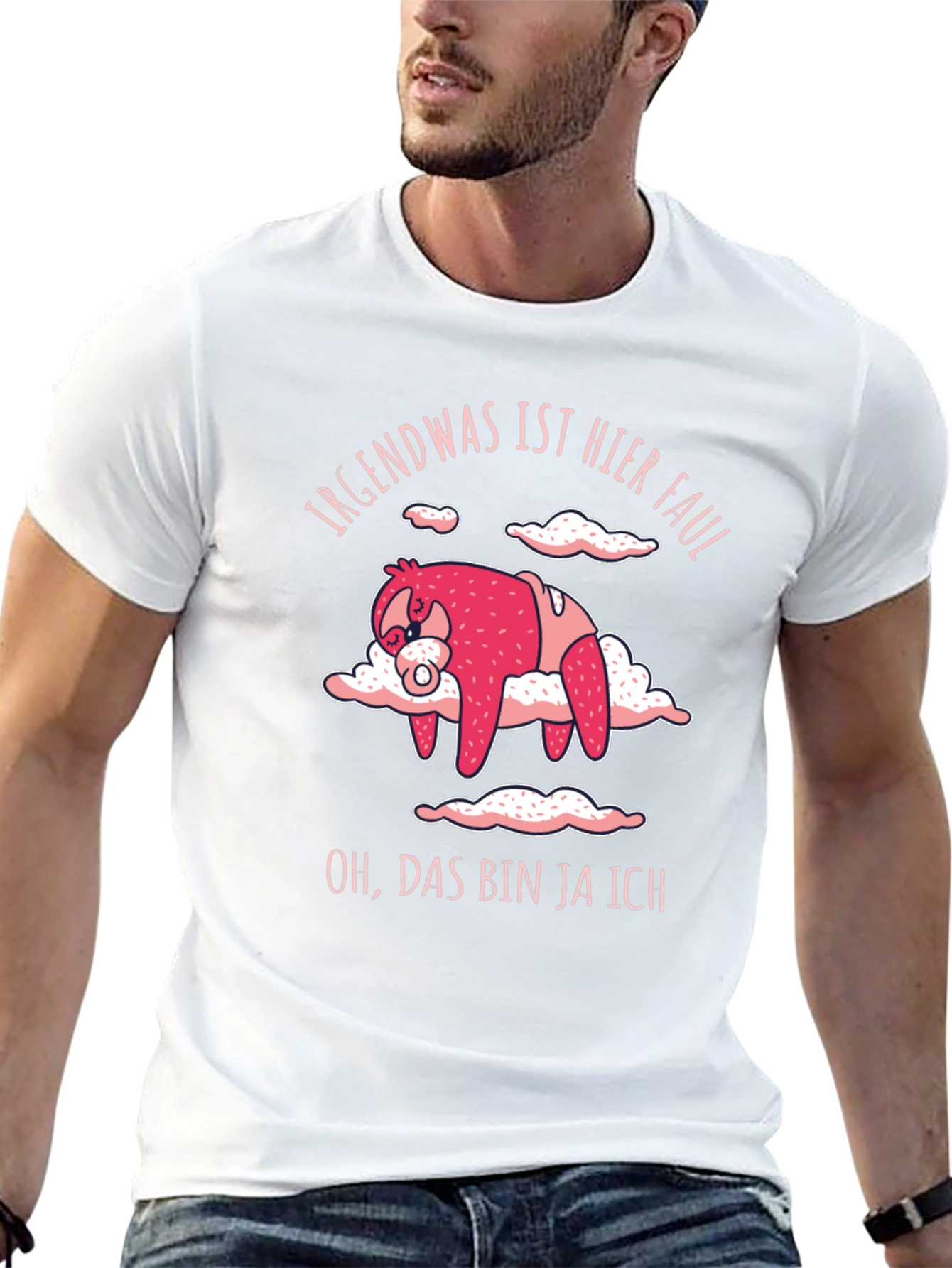 Lazy Sloth T-Shirt - Funny Graphic Tee