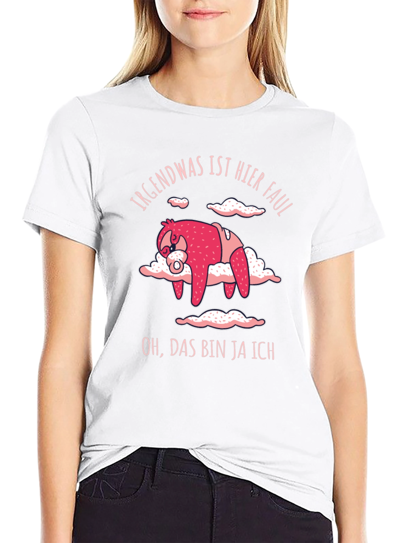 Lazy Sloth T-Shirt - Funny Graphic Tee
