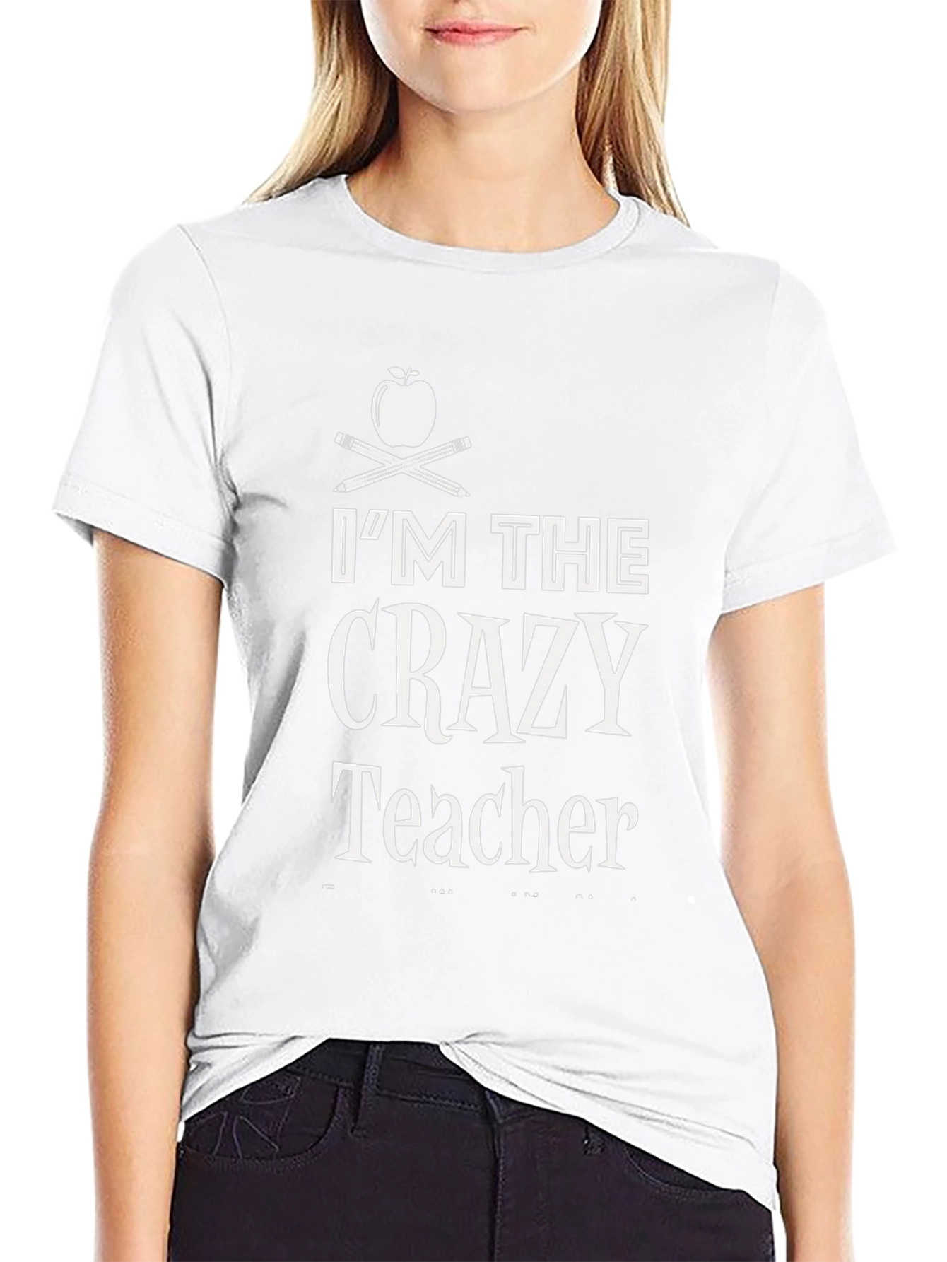 Im The Crazy Teacher T-Shirt Back to School