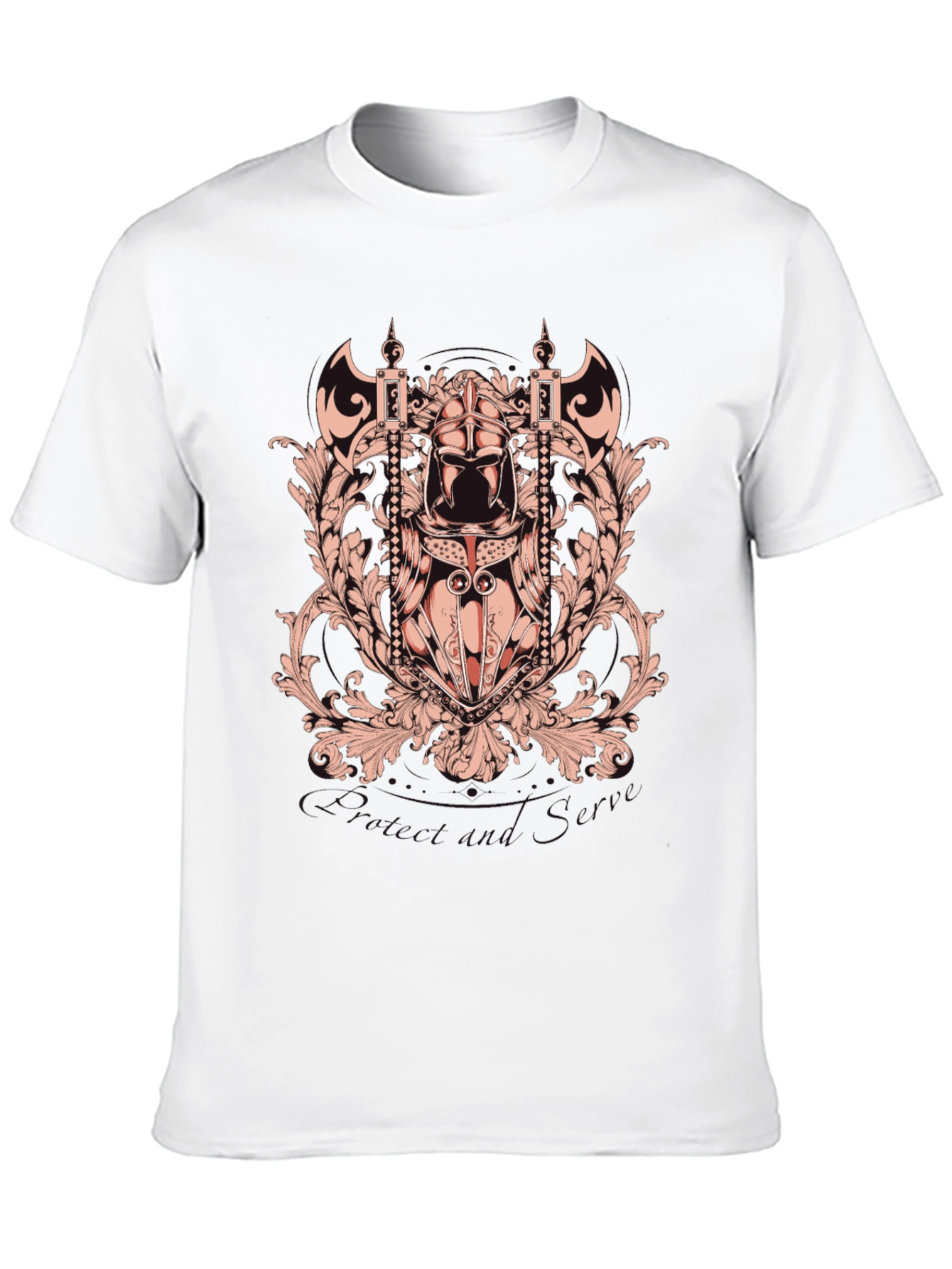 Knight Crest Graphic Tee - Black