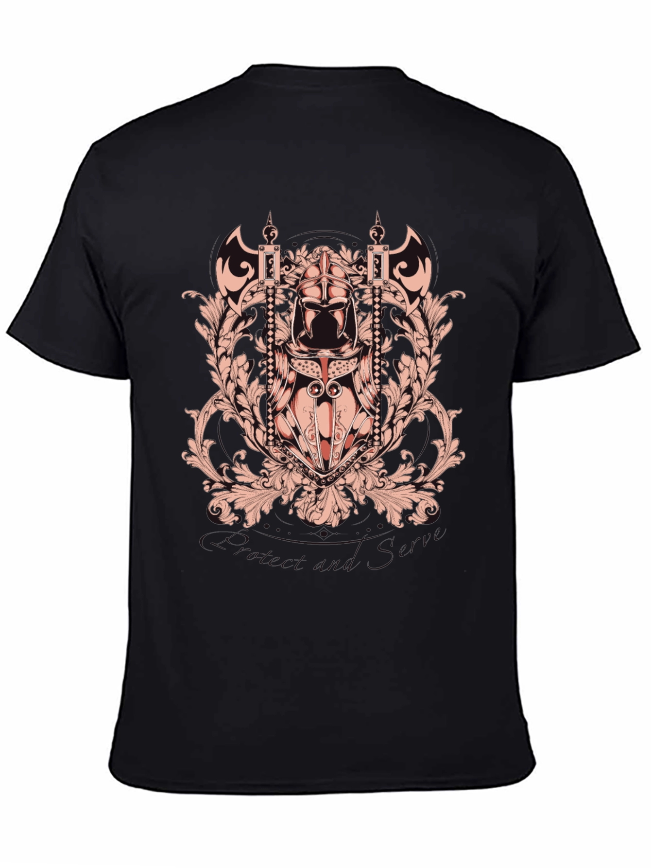 Knight Crest Graphic Tee - Black