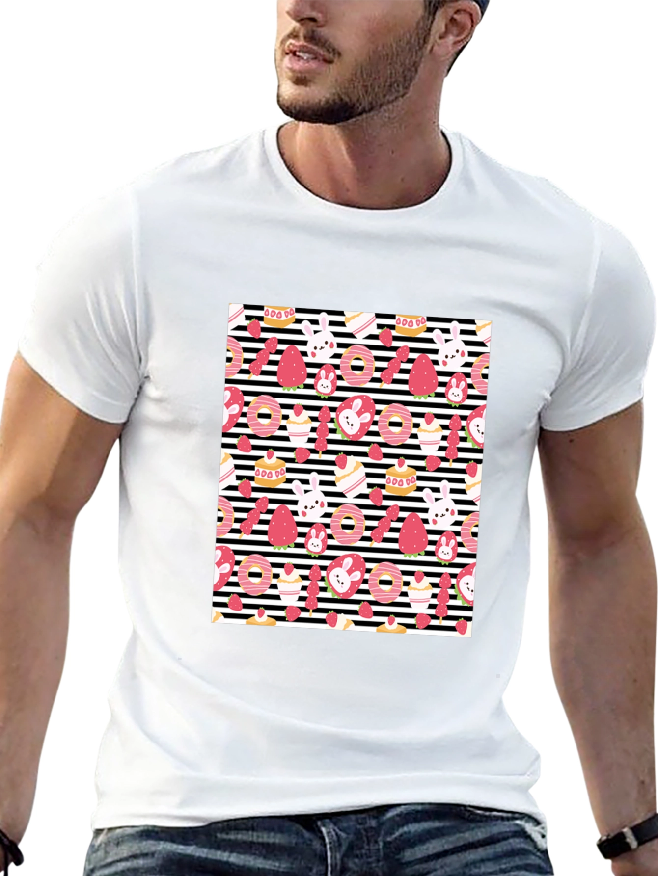 Easter Sweets Pattern T-Shirt