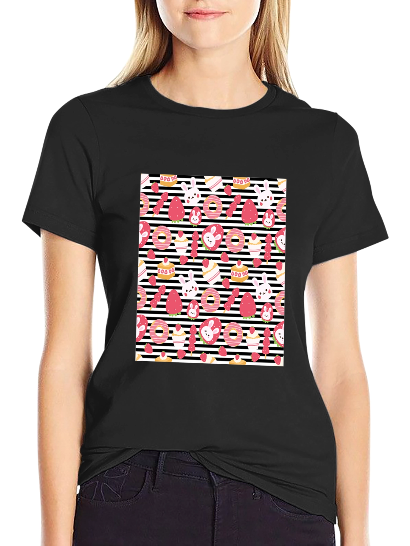 Easter Sweets Pattern T-Shirt