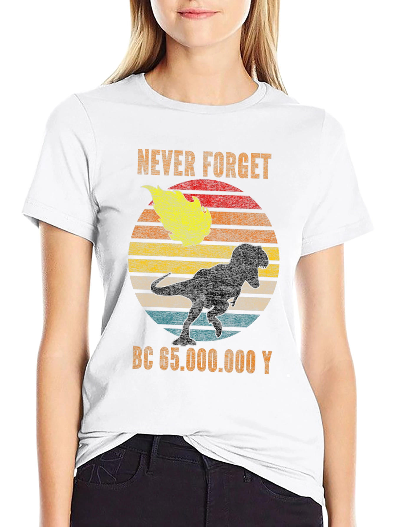 Never Forget Dinosaur T-Shirt