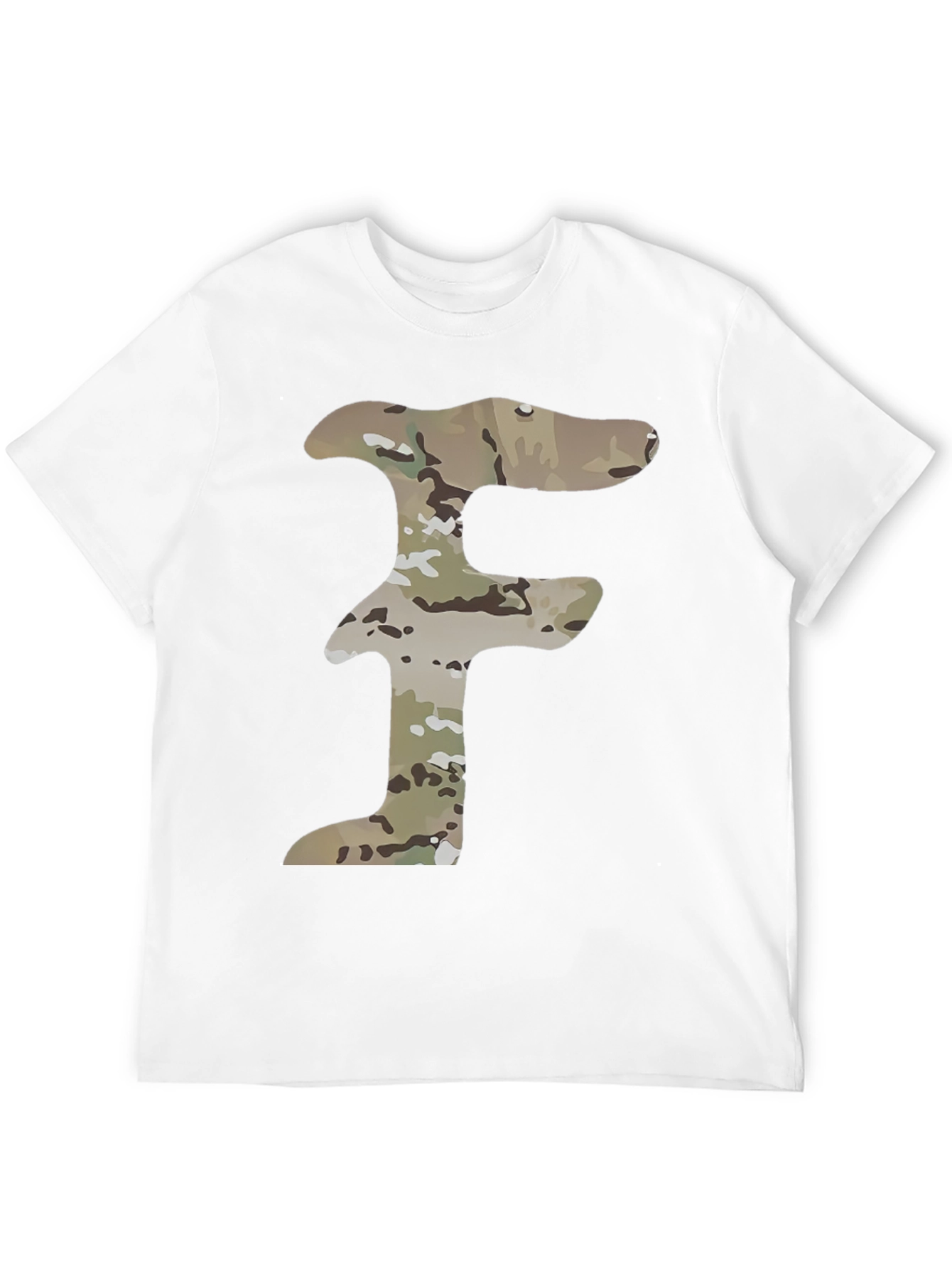 Camouflage F Black T-Shirt