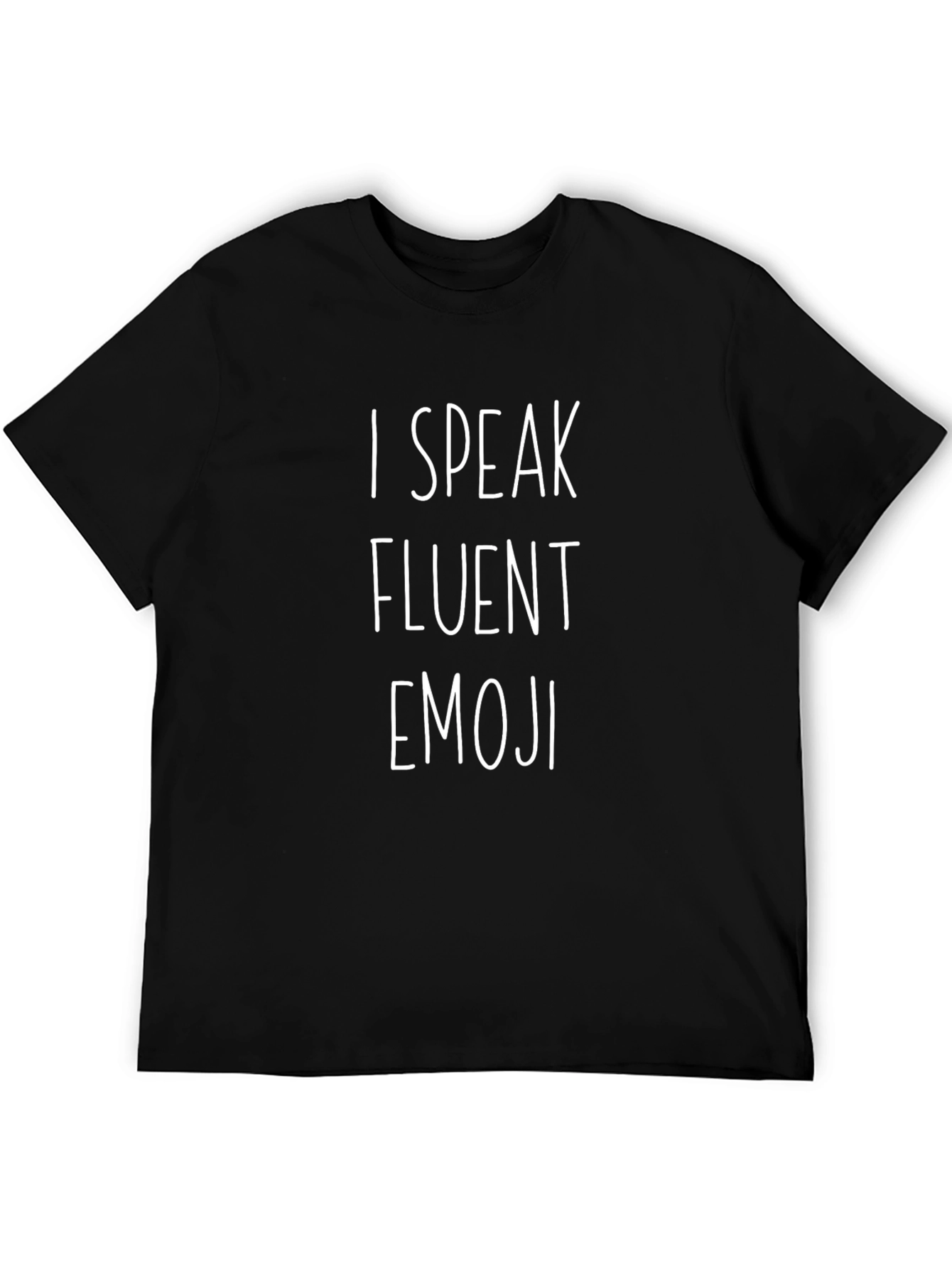 Fluent Emoji Black T-Shirt
