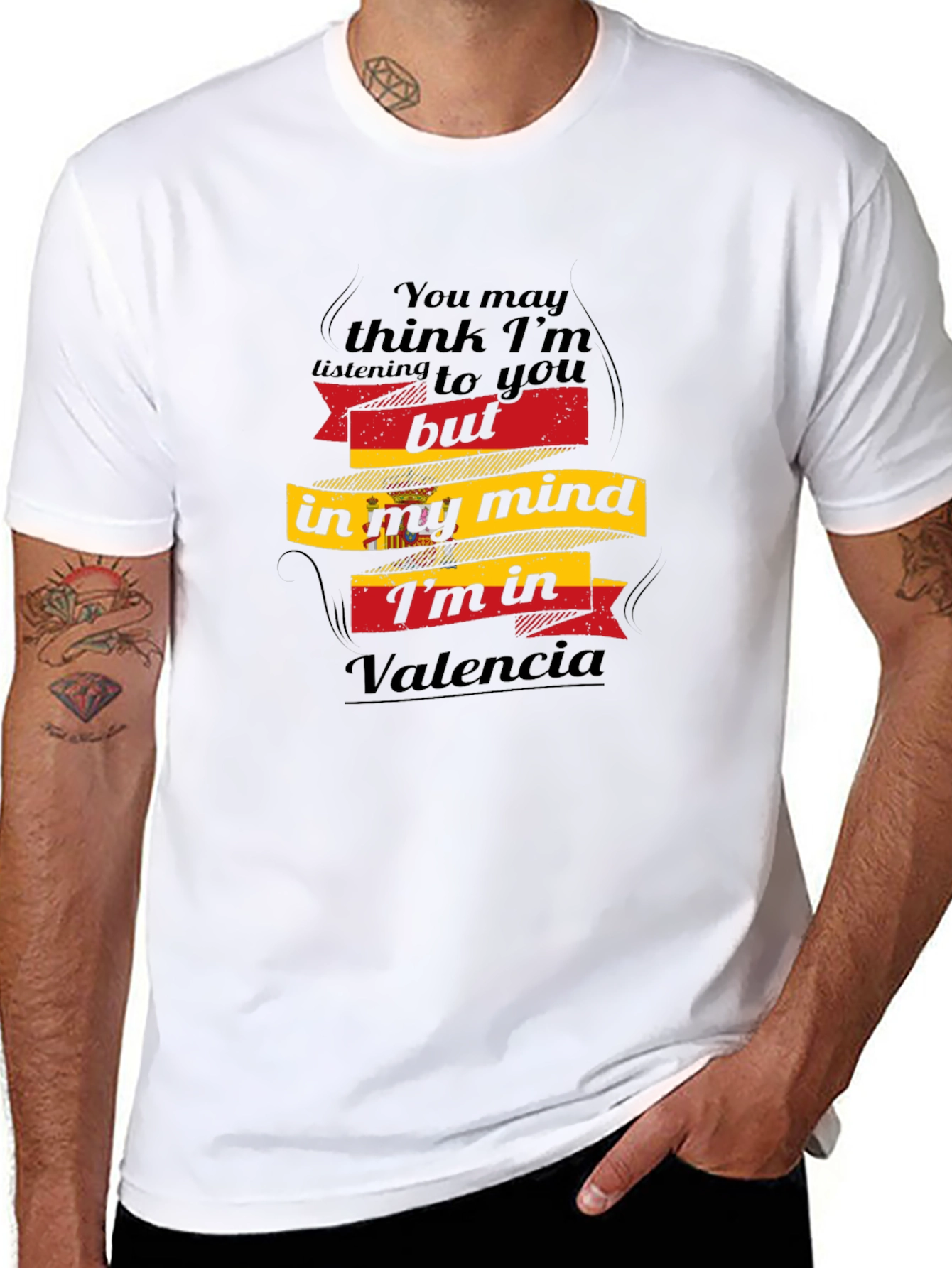 Valencia Mind T-Shirt - Spain Vacation Tee
