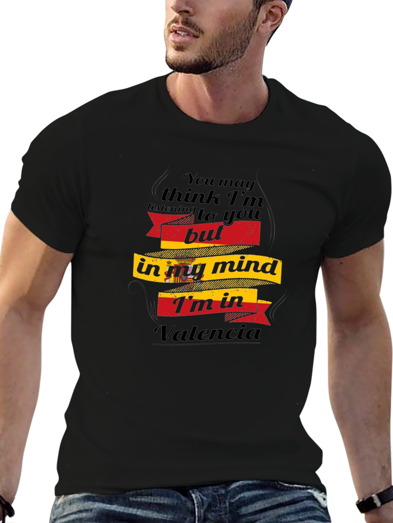 Valencia Mind T-Shirt - Spain Vacation Tee