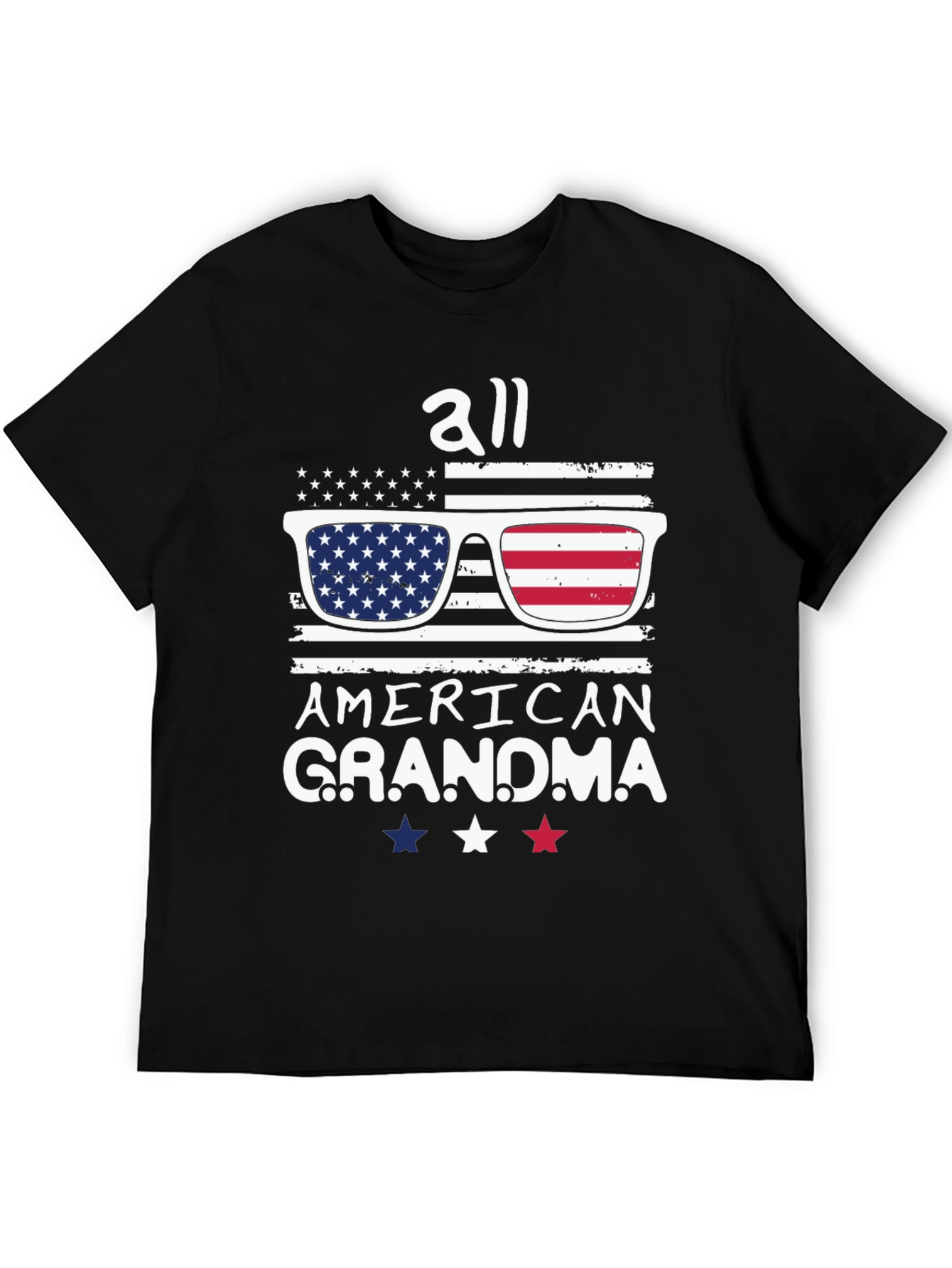 All American Grandma Patriotic T-Shirt