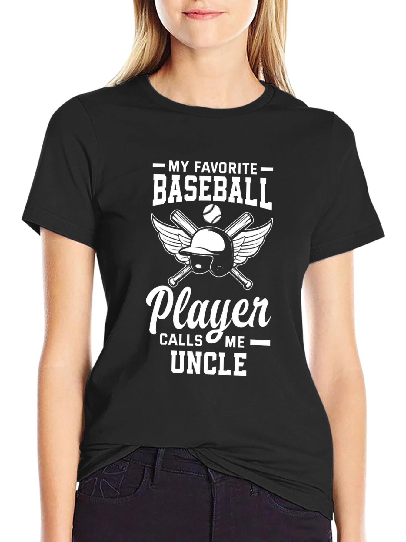 My Favorite Baseball Player Calls Me Uncle T-Shirt